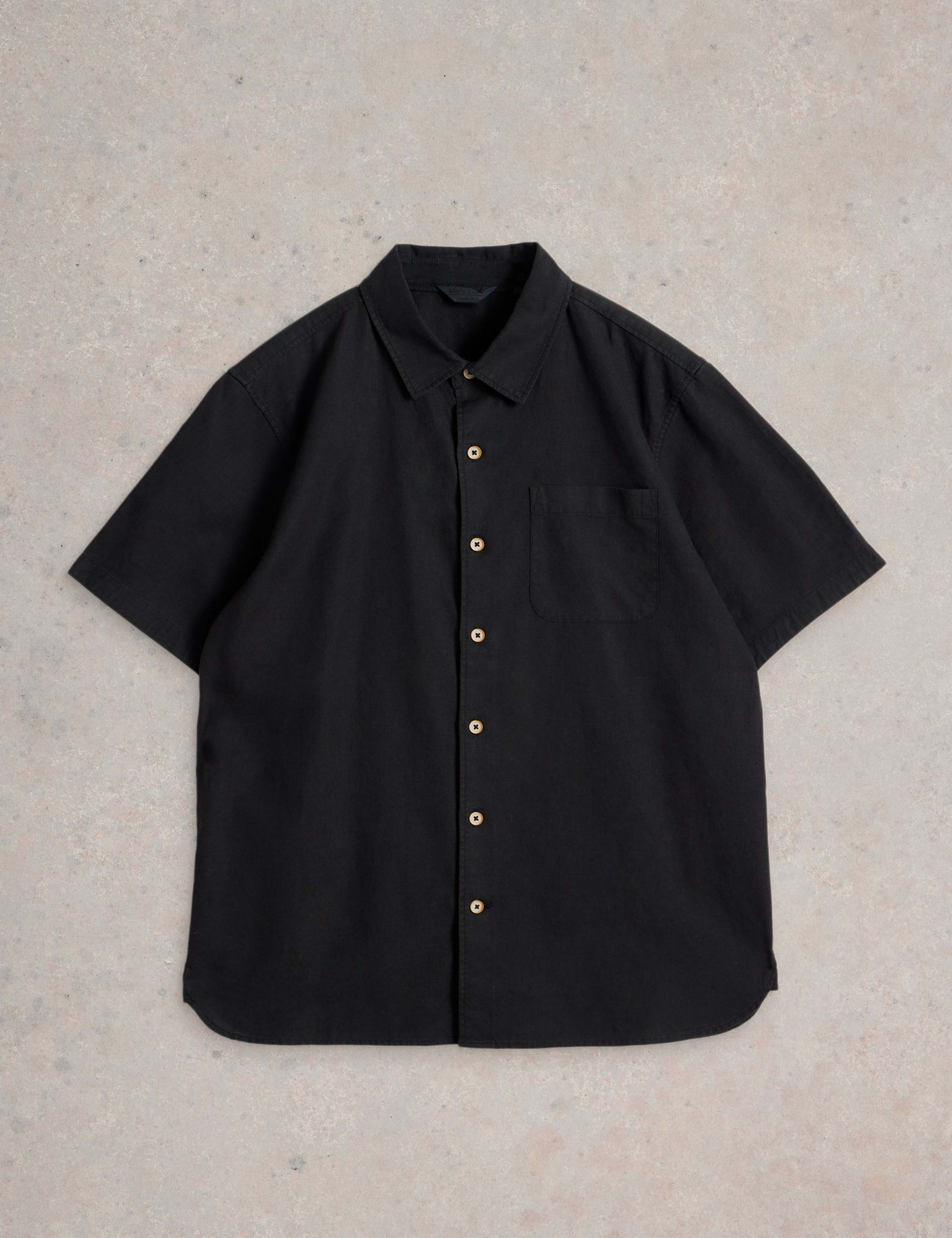 Linen Blend Short Sleeve Shirt 2 of 6