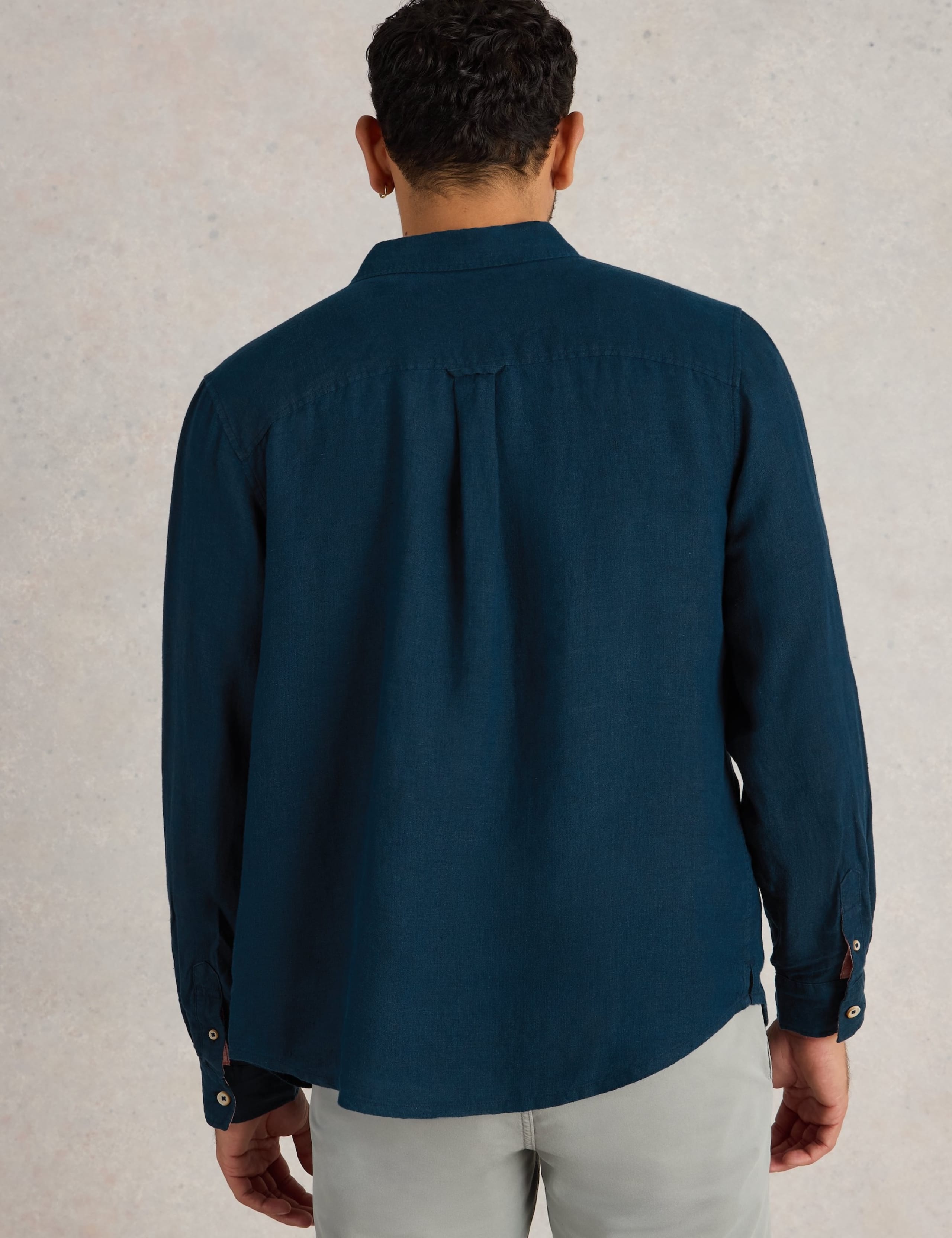 Regular Fit Pure Linen Shirt 4 of 6