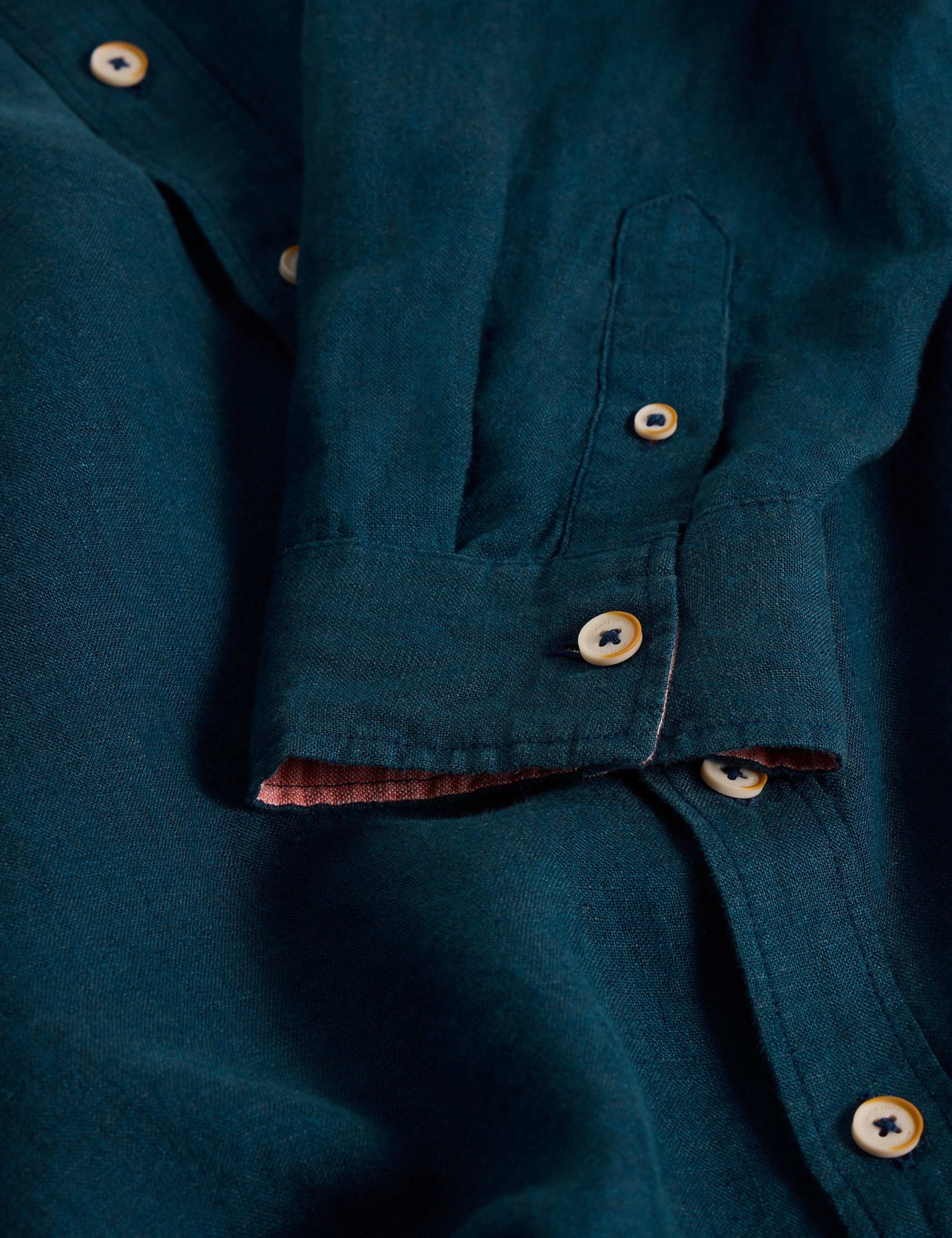 Regular Fit Pure Linen Shirt 6 of 6