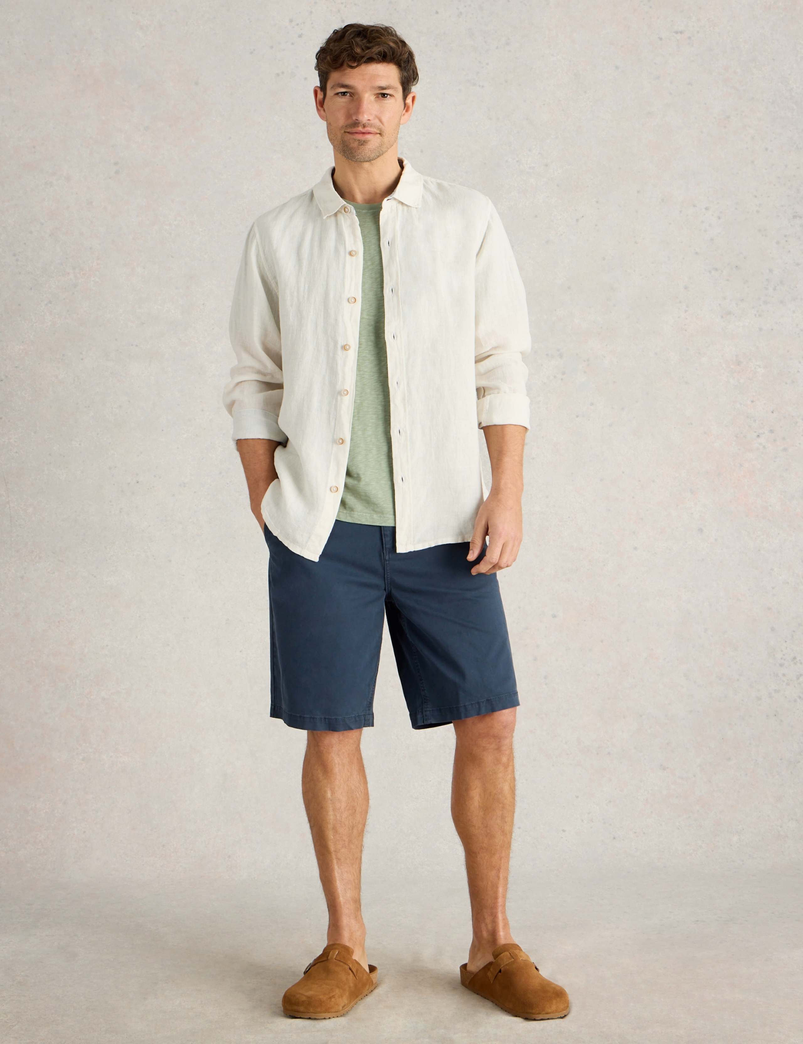 Regular Fit Pure Linen Shirt 4 of 6