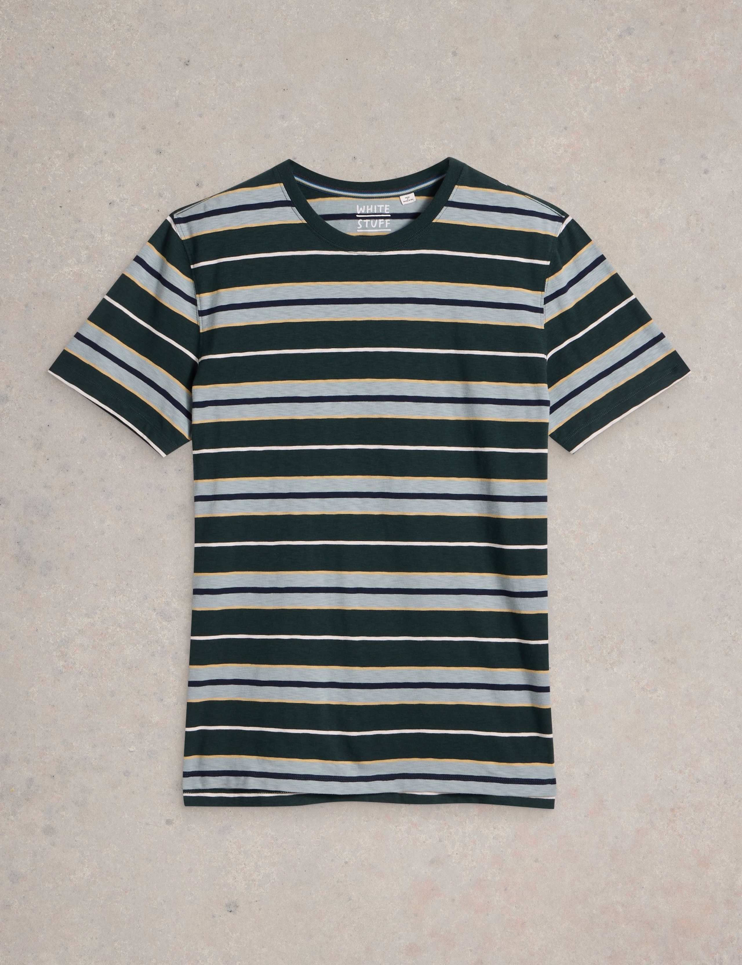 Pure Cotton Striped T-Shirt 2 of 6