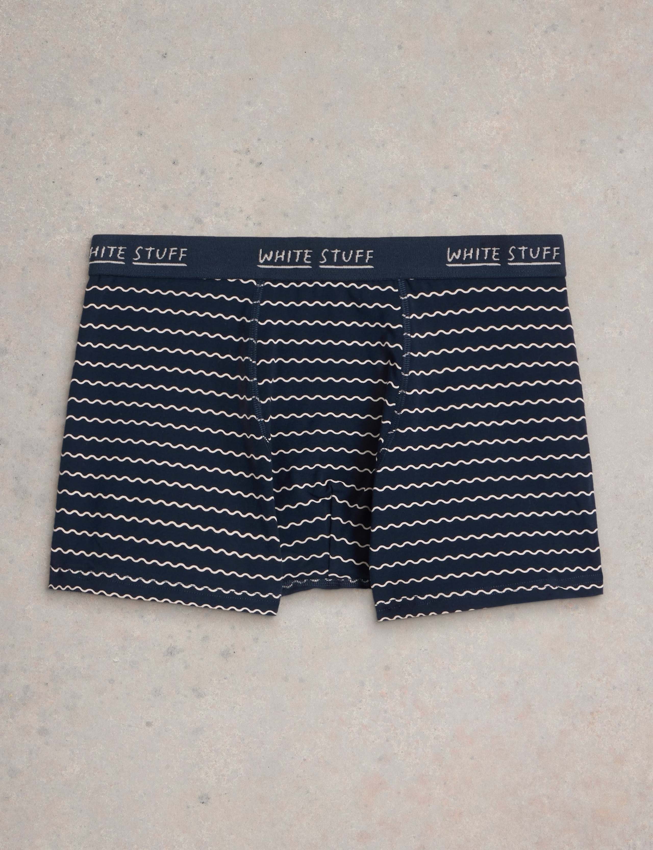 2pk Cotton Rich Striped Boxers 3 of 3