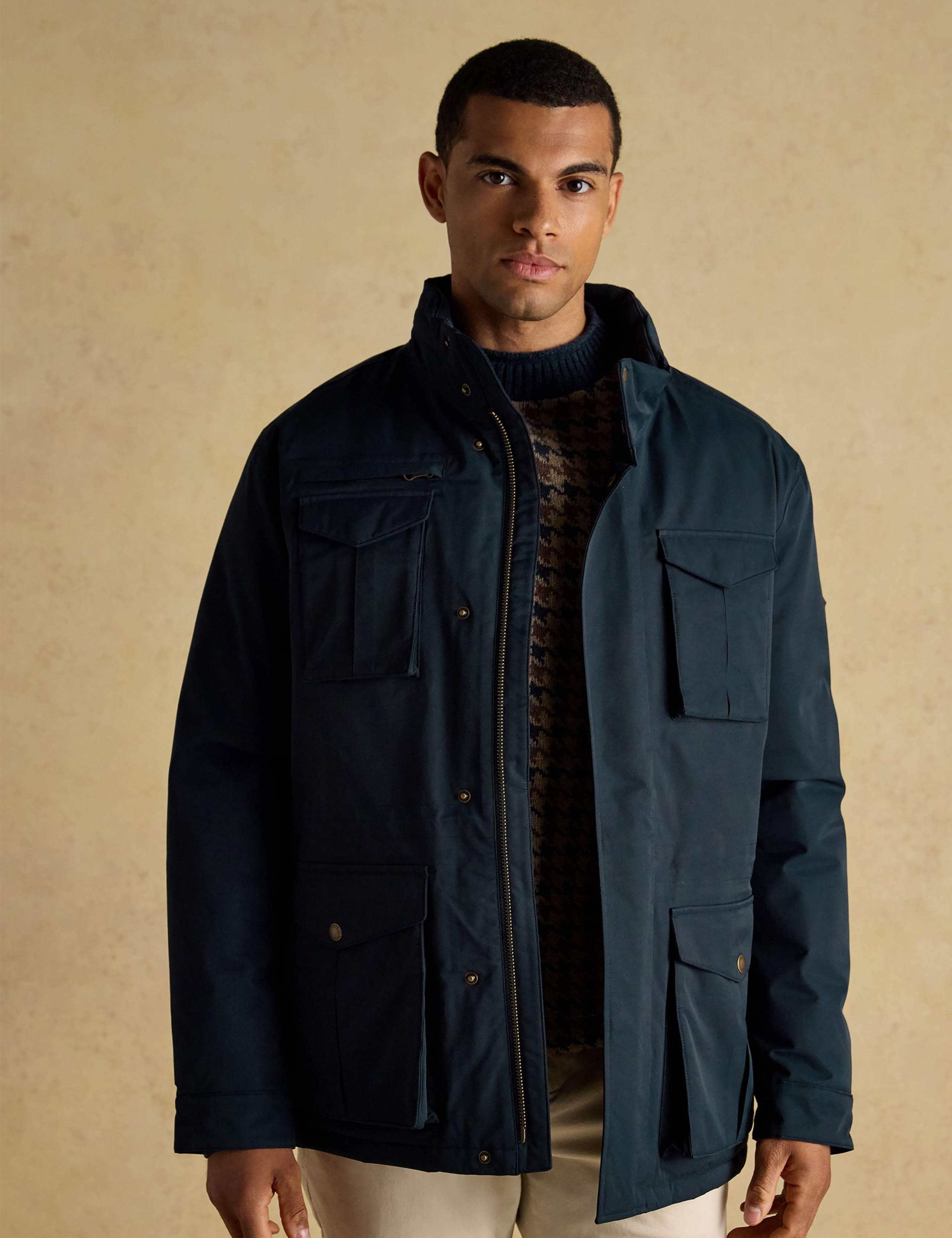 Cotton Rich Waterproof Hooded Raincoat 3 of 12