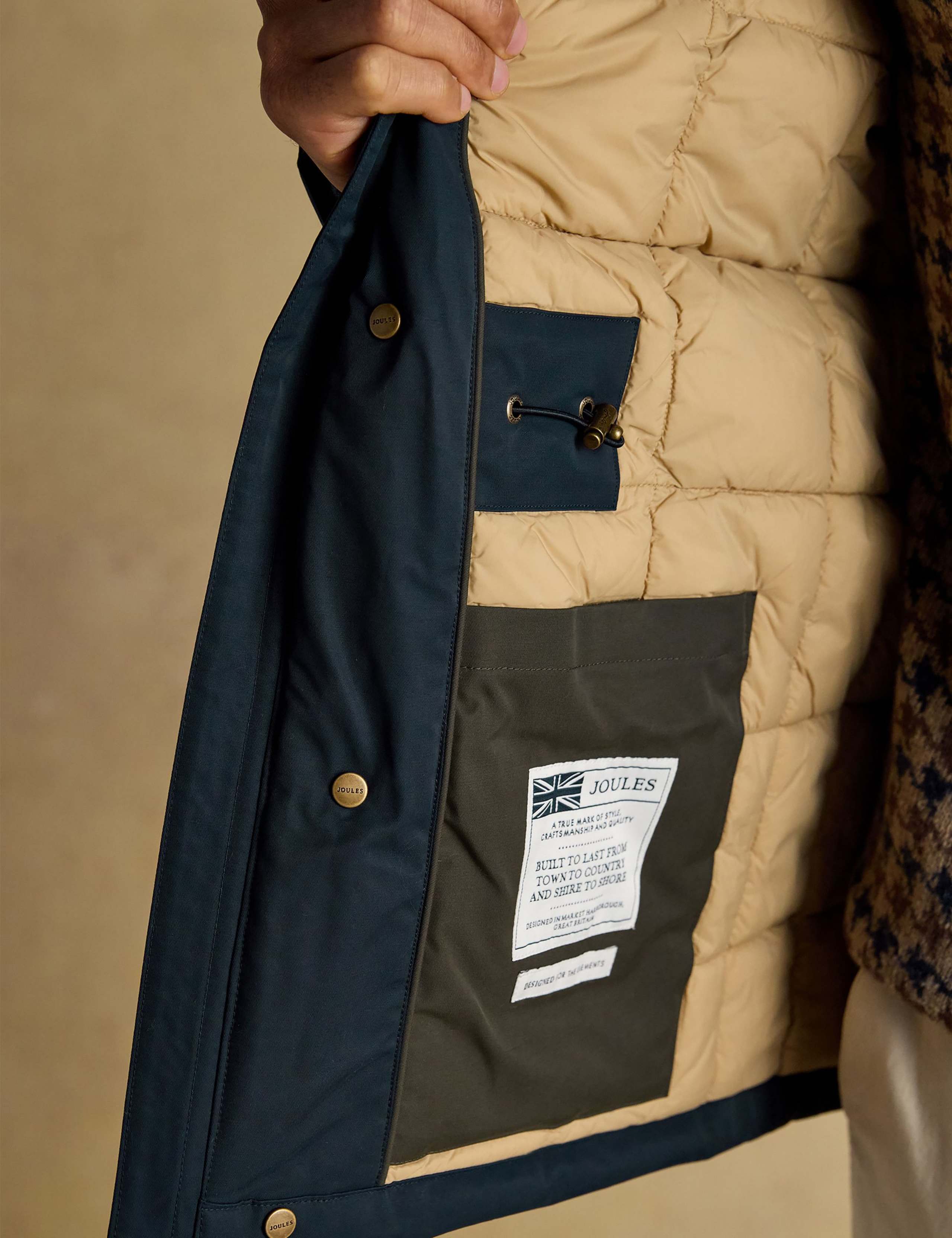 Cotton Rich Waterproof Hooded Raincoat 5 of 12