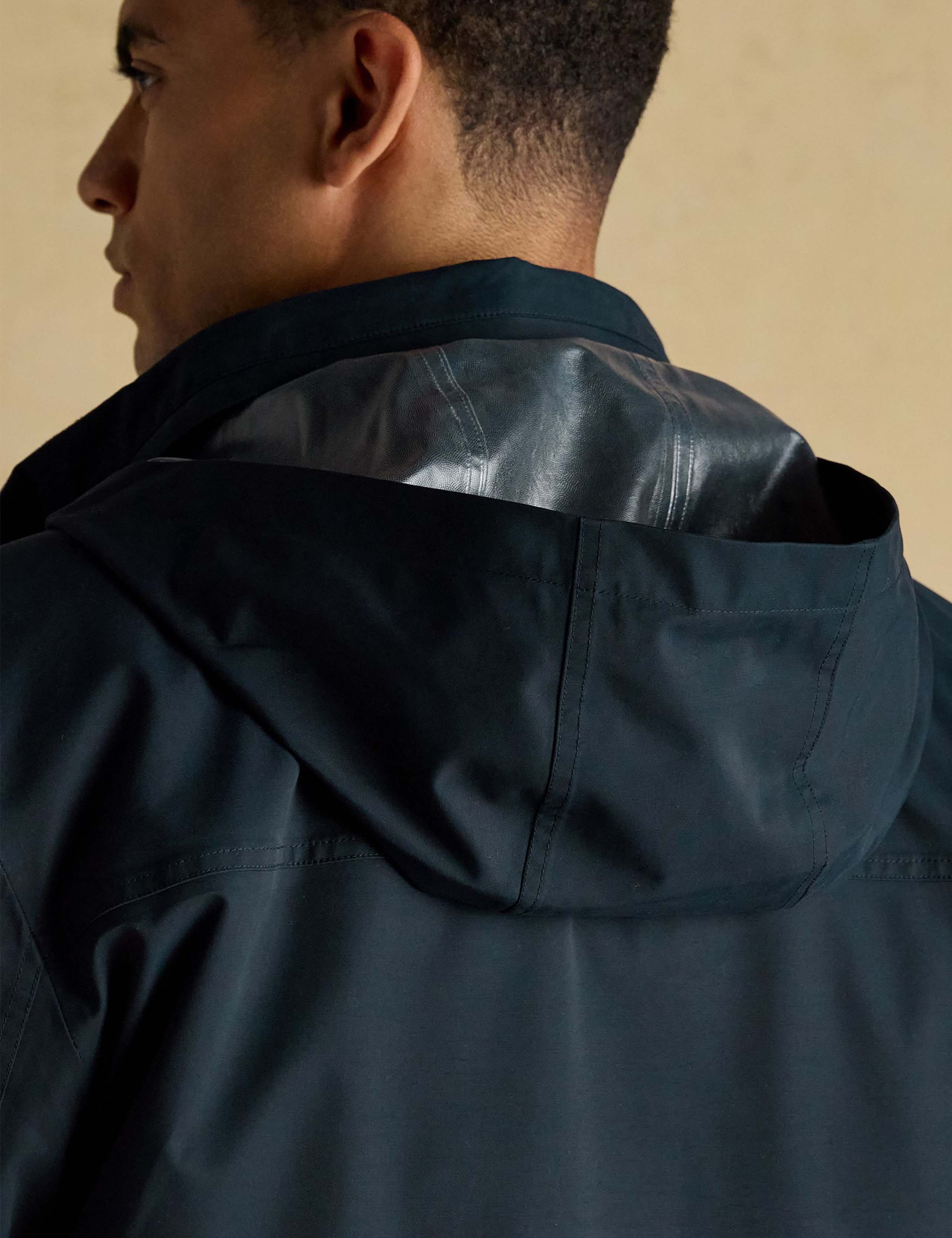 Cotton Rich Waterproof Hooded Raincoat 7 of 12