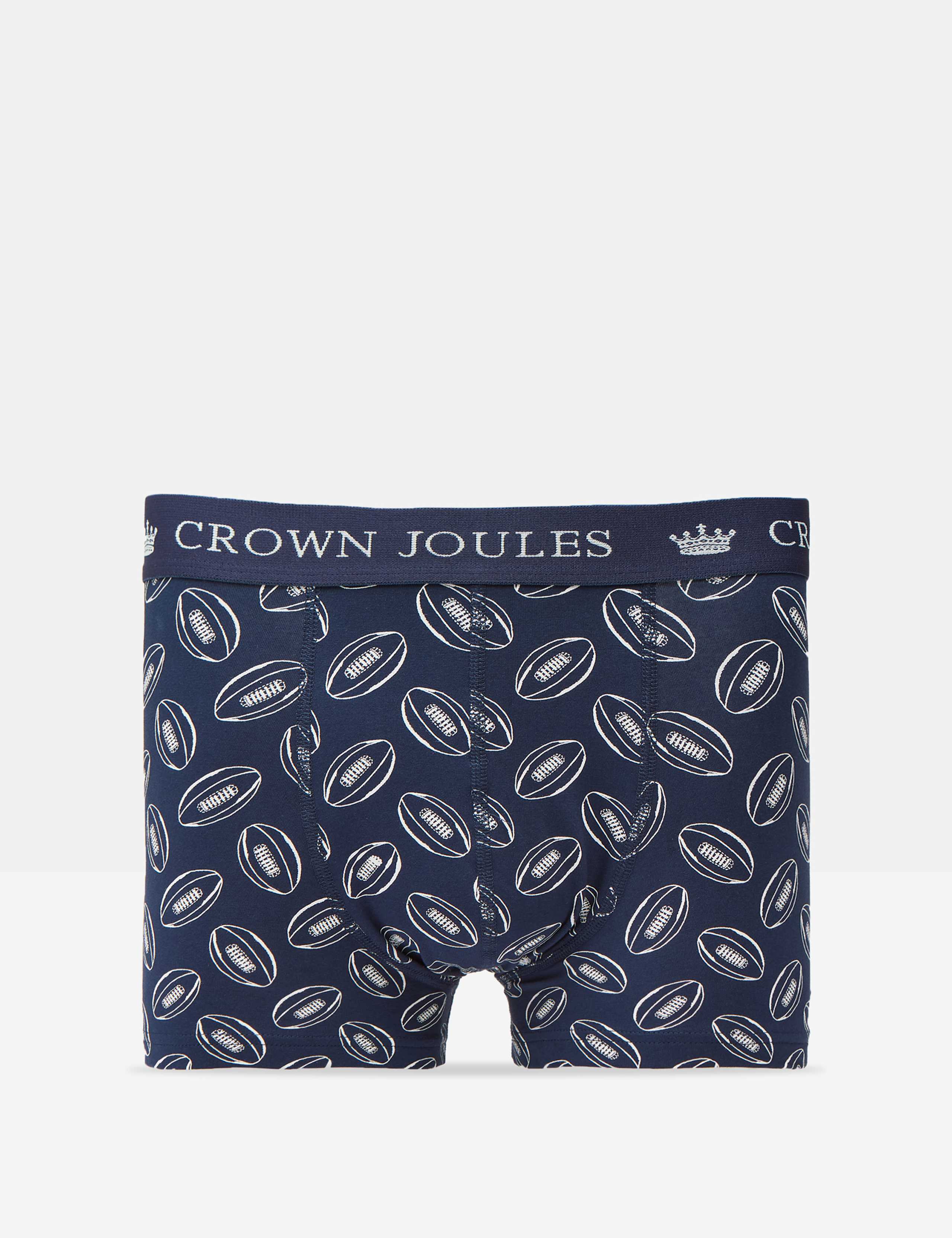 2 Pack Pure Cotton Jersey Printed Boxers 2 of 4