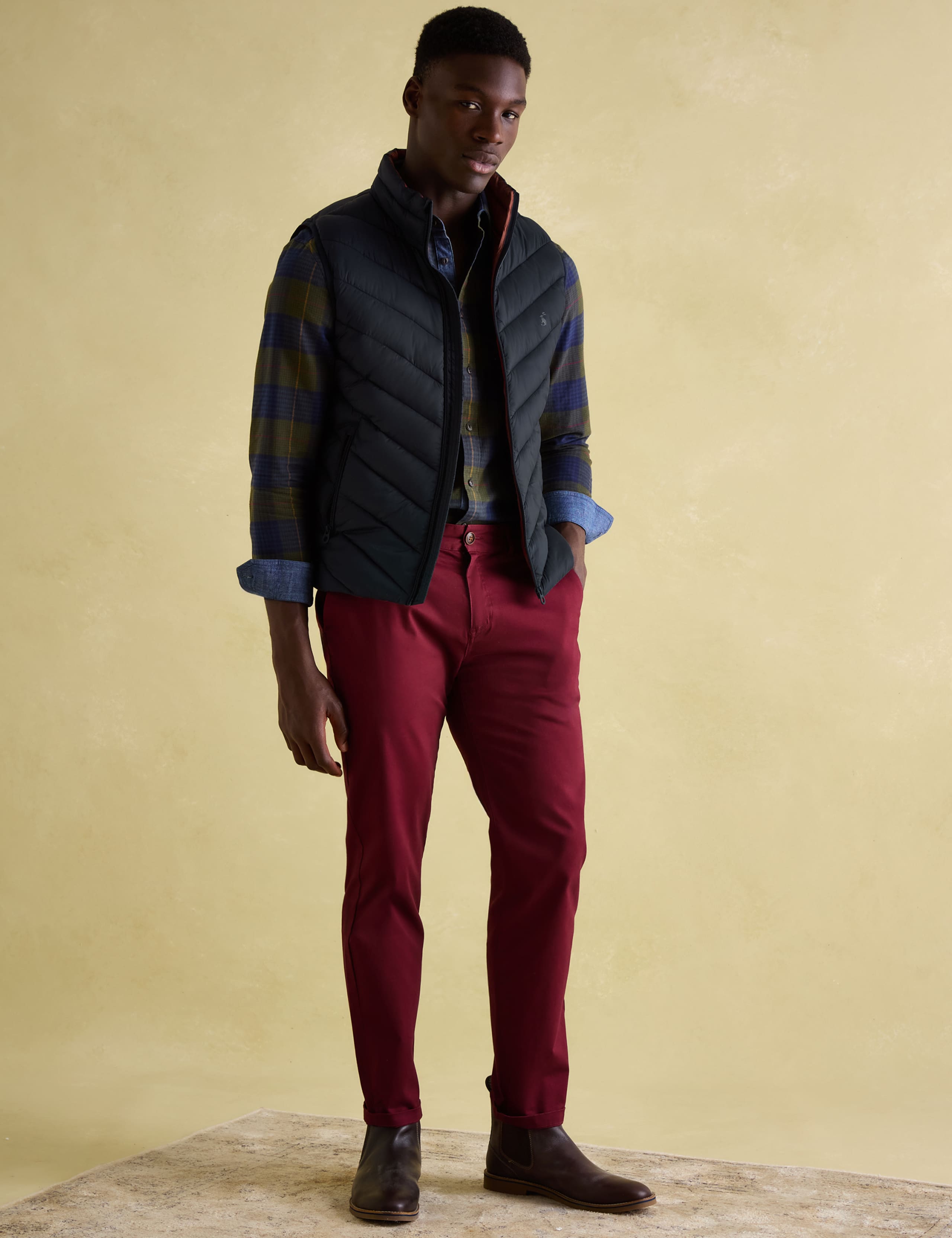 Padded High Neck Gilet 3 of 9