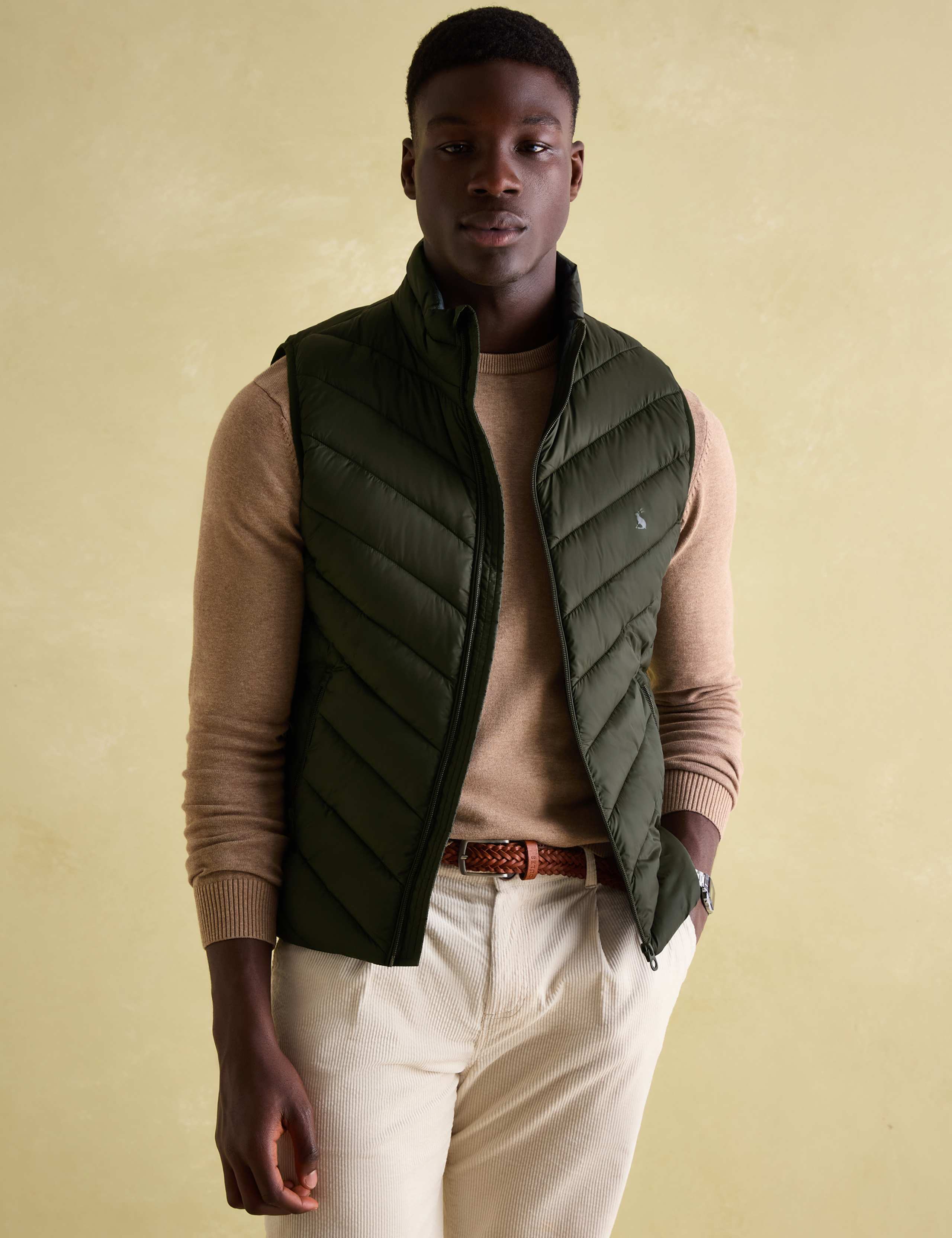 Padded High Neck Gilet 3 of 6