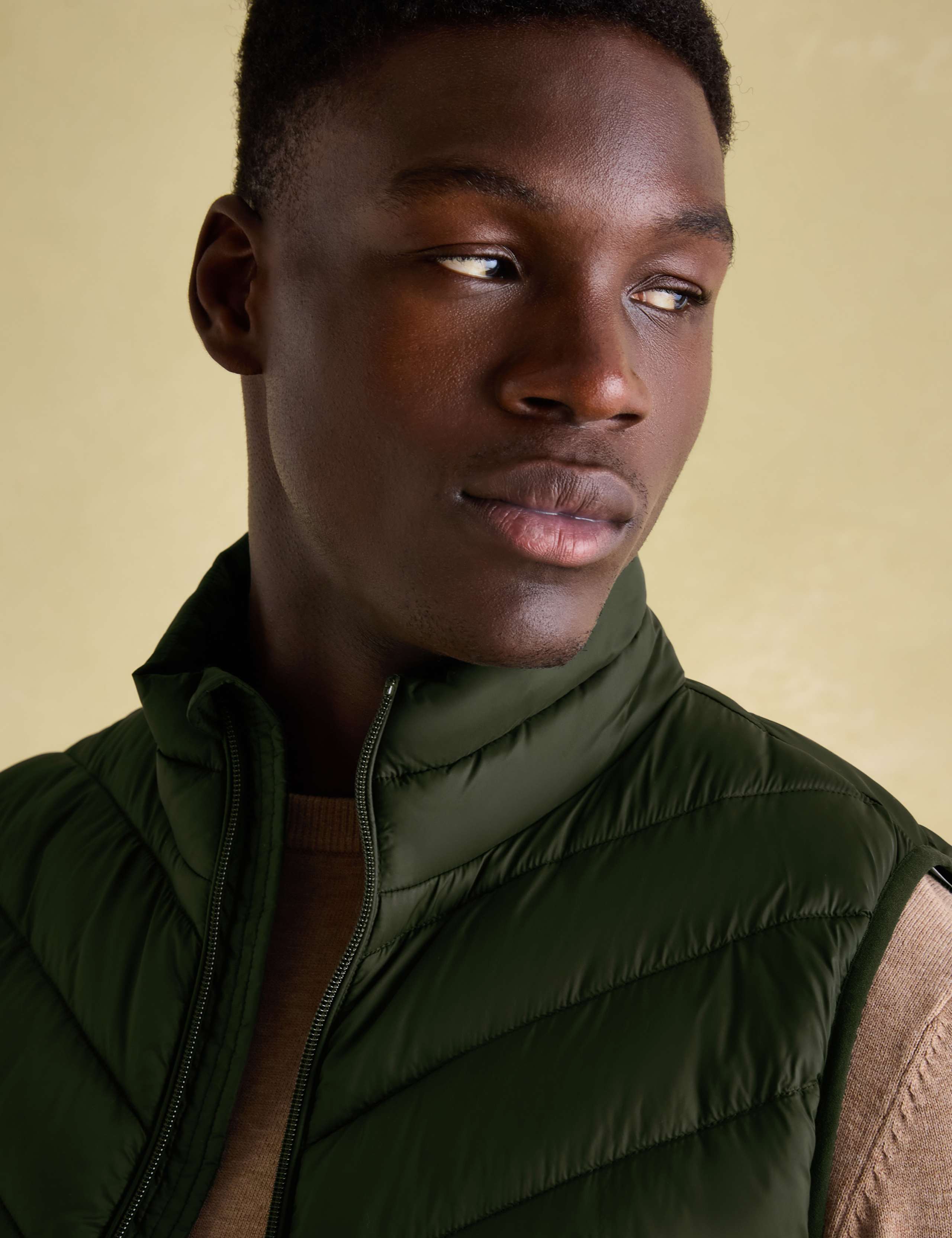 Padded High Neck Gilet 6 of 6
