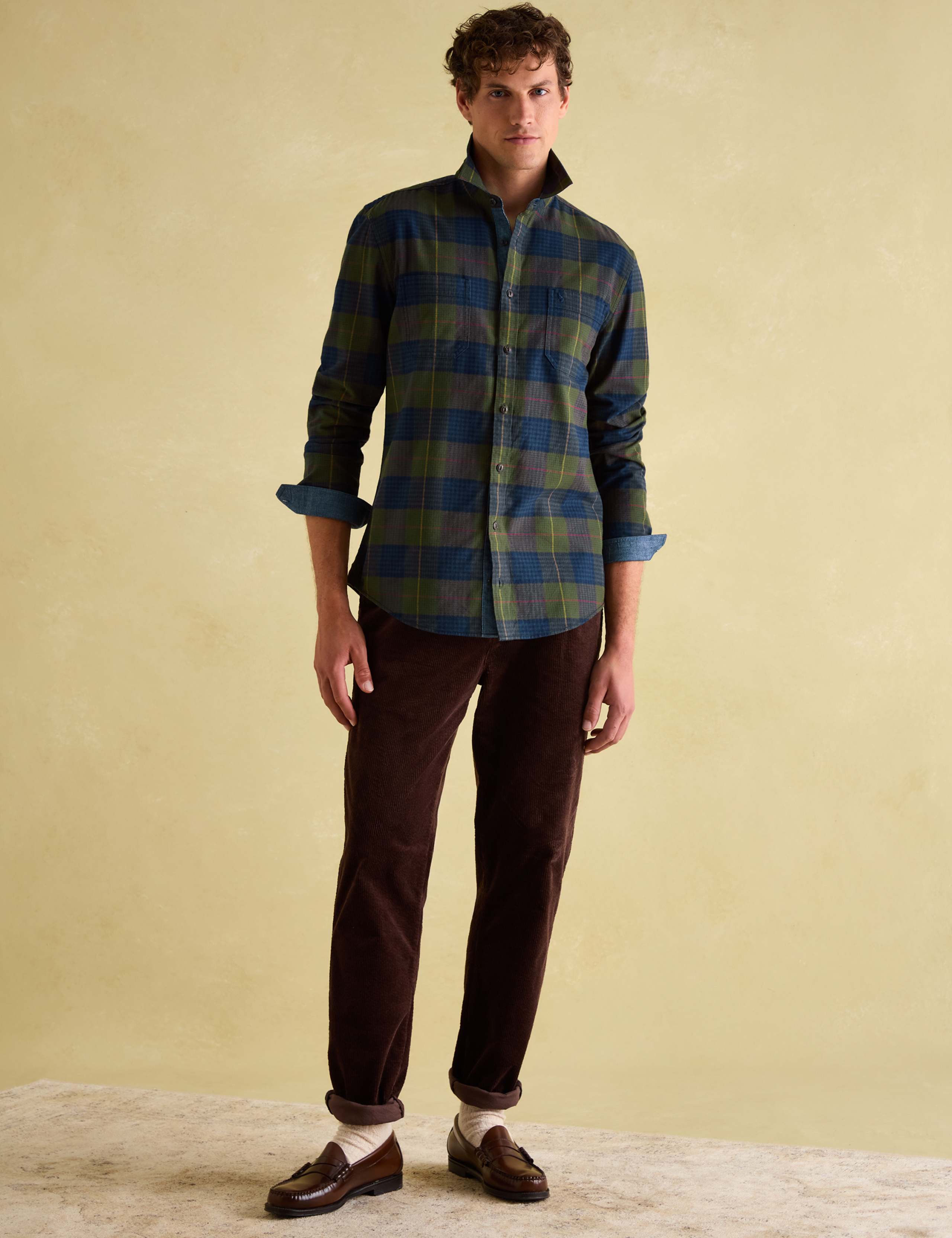 Brushed Cotton Check Shirt 3 of 7