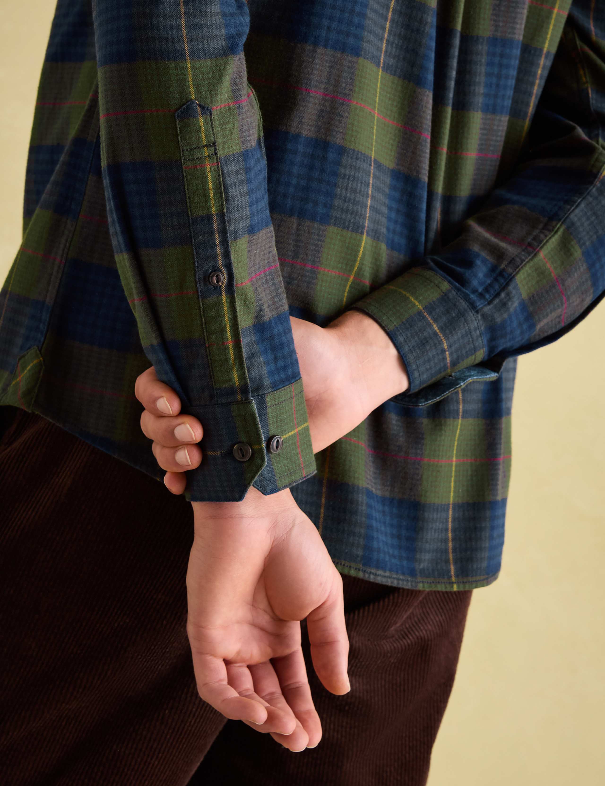 Brushed Cotton Check Shirt 6 of 7