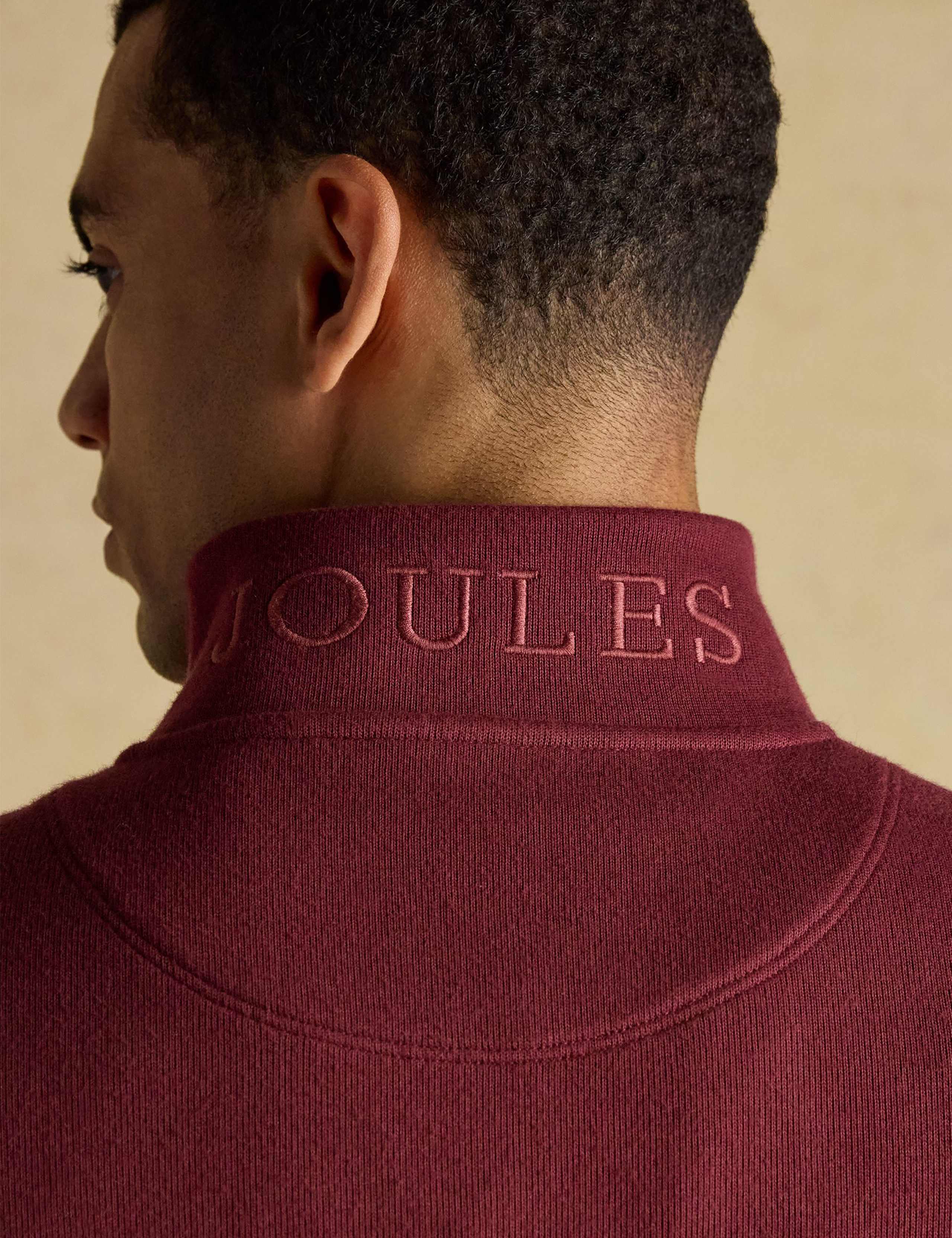 Pure Cotton Half Zip Sweatshirt 5 of 8