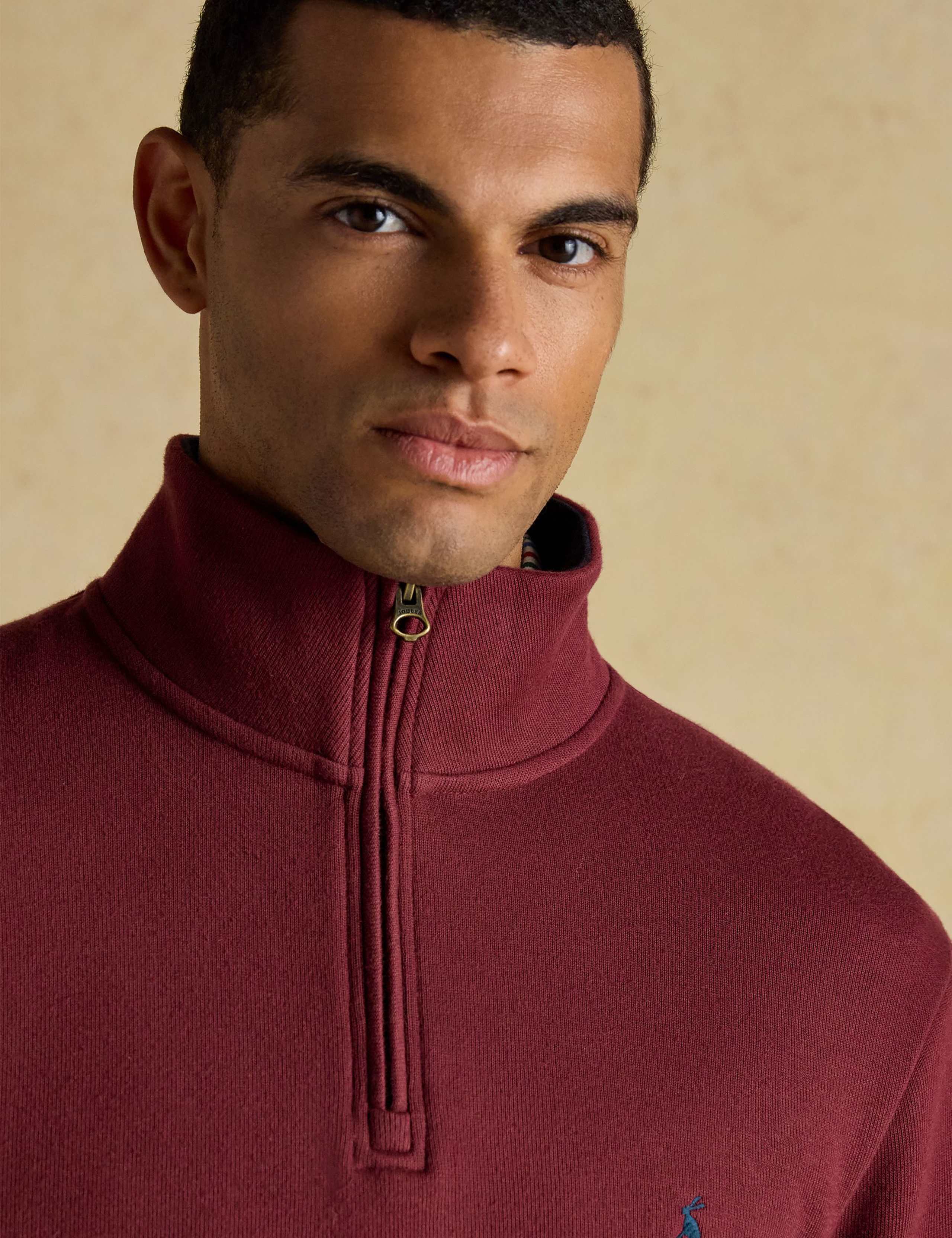 Pure Cotton Half Zip Sweatshirt 7 of 8