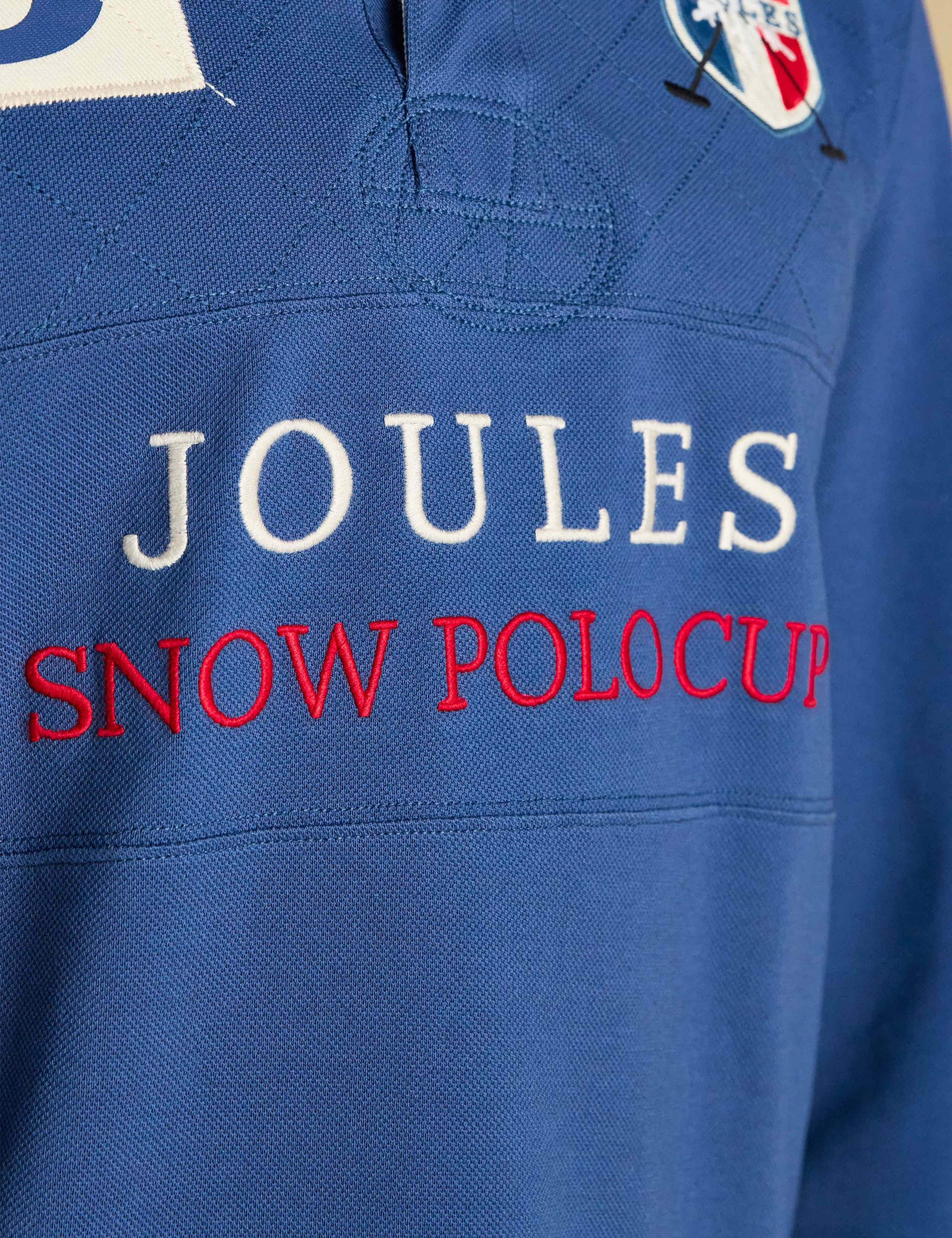 Pure Cotton Long Sleeve Polo Shirt 4 of 11