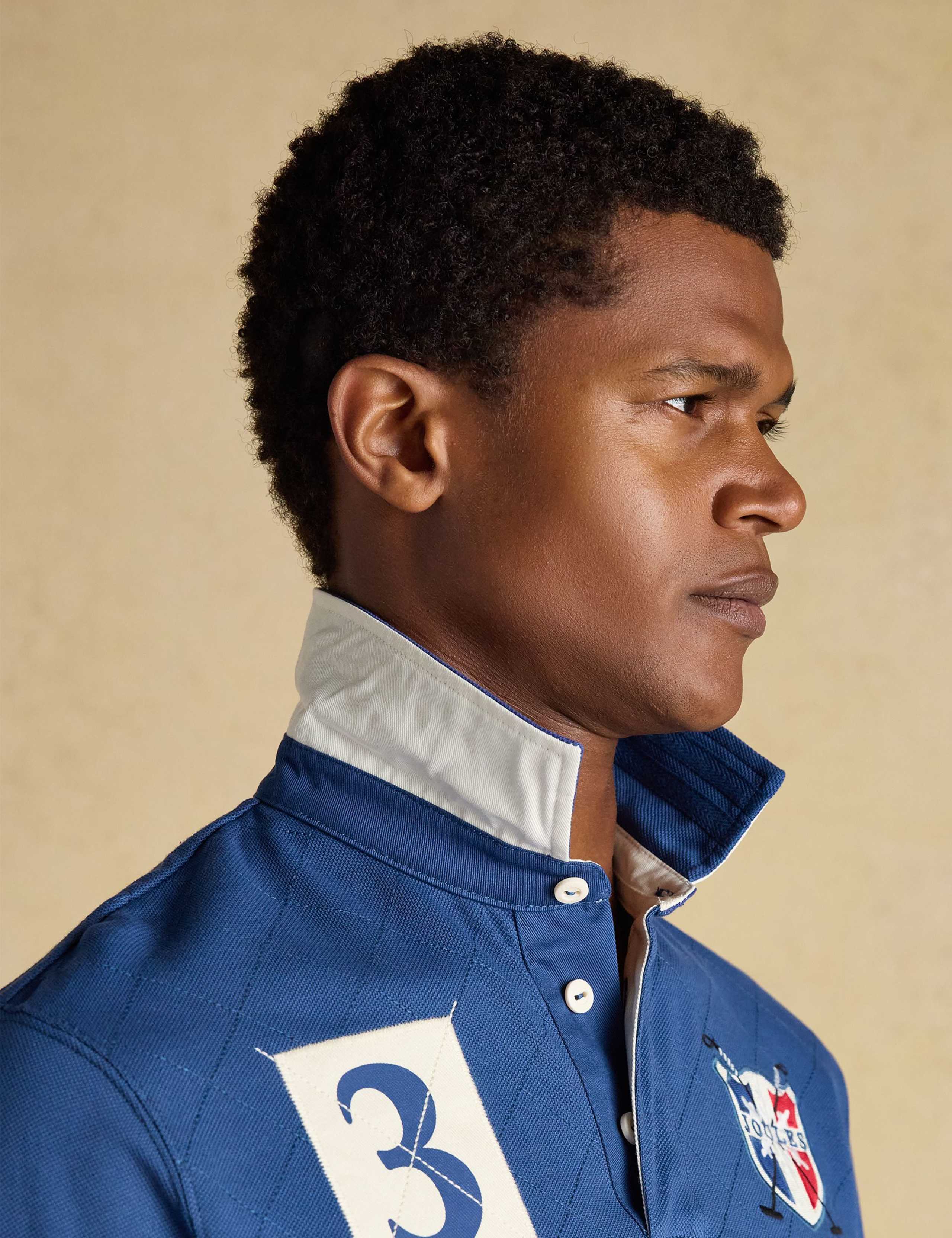 Pure Cotton Long Sleeve Polo Shirt 9 of 11