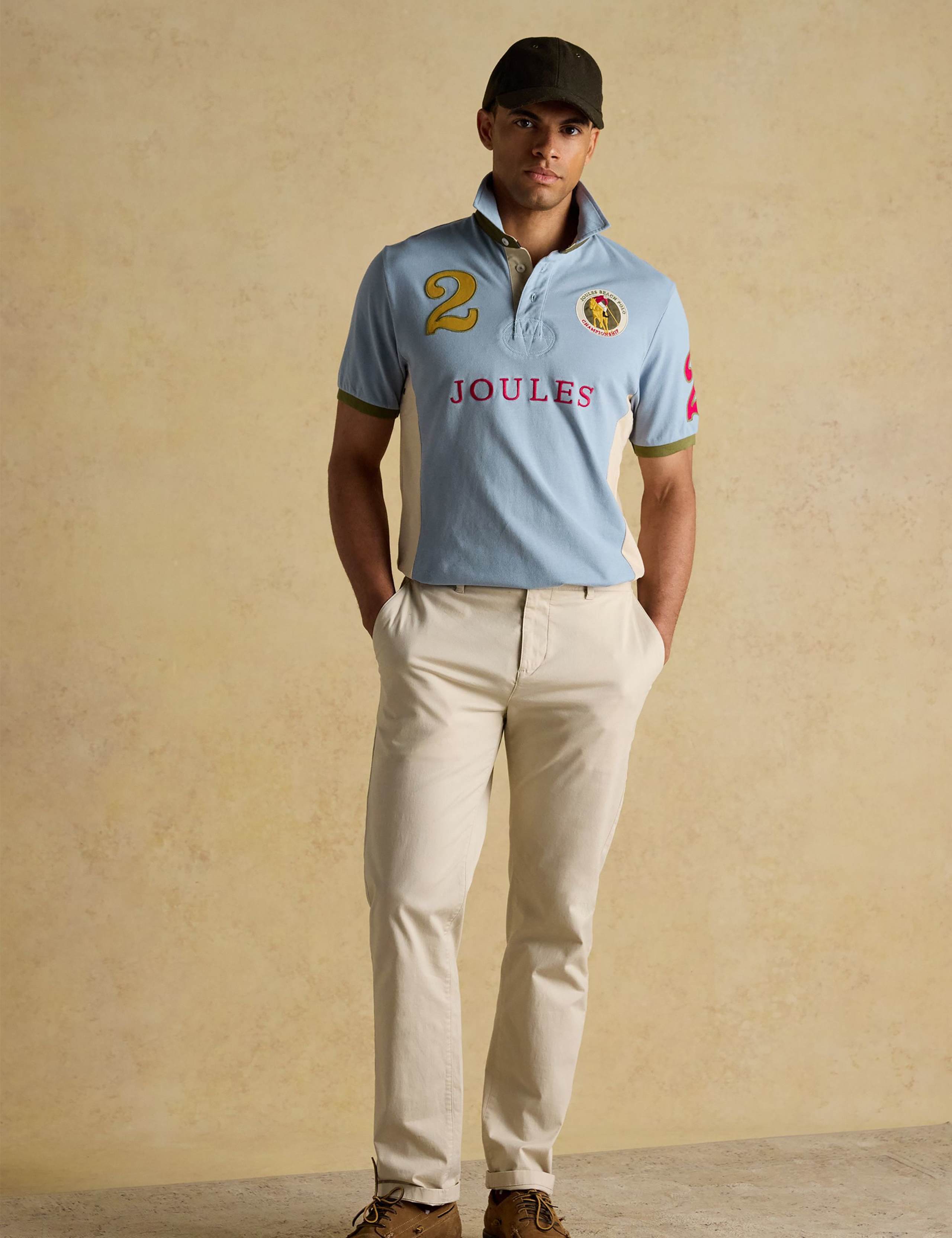 Pure Cotton Embroidered Polo Shirt 2 of 8