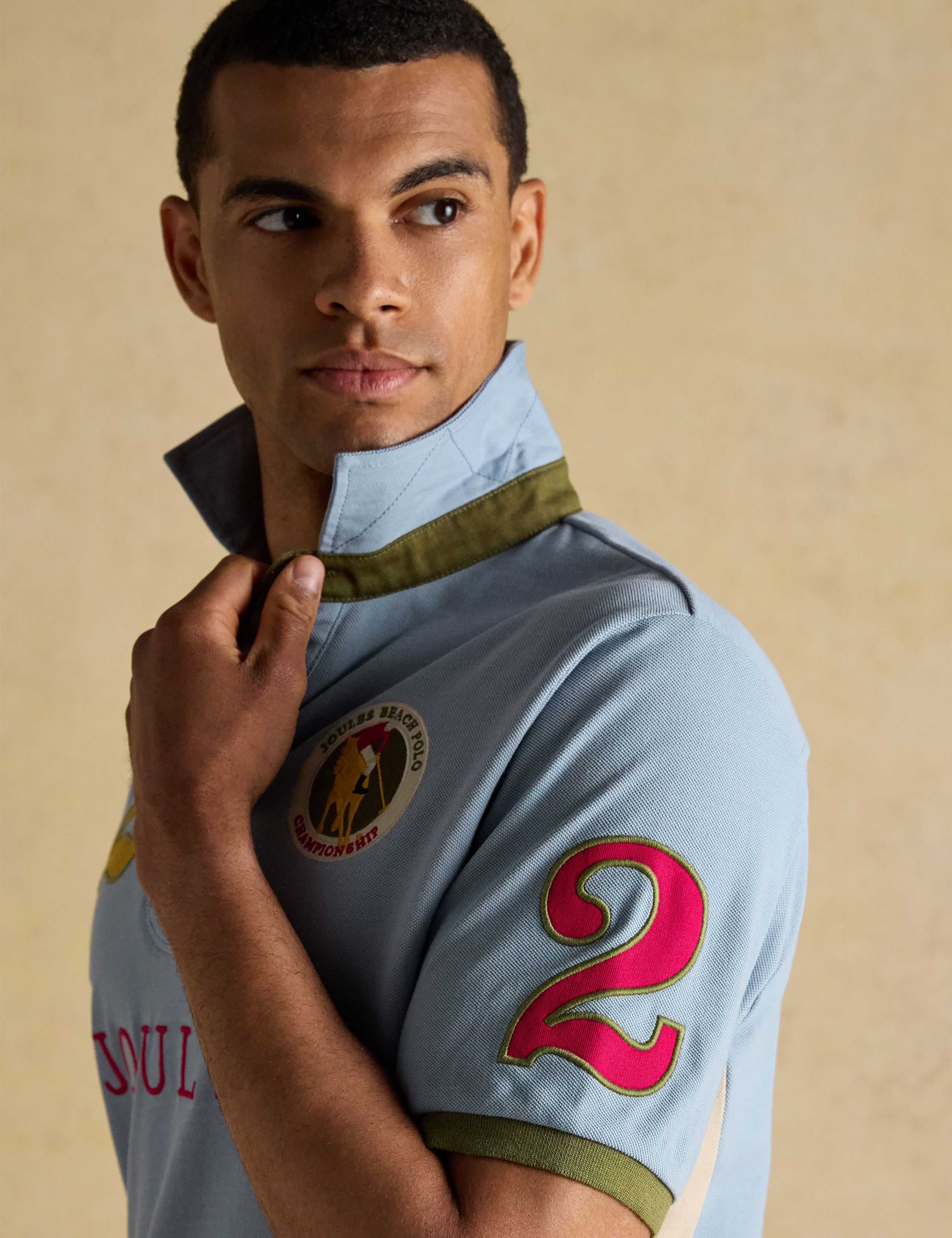 Pure Cotton Embroidered Polo Shirt 8 of 8