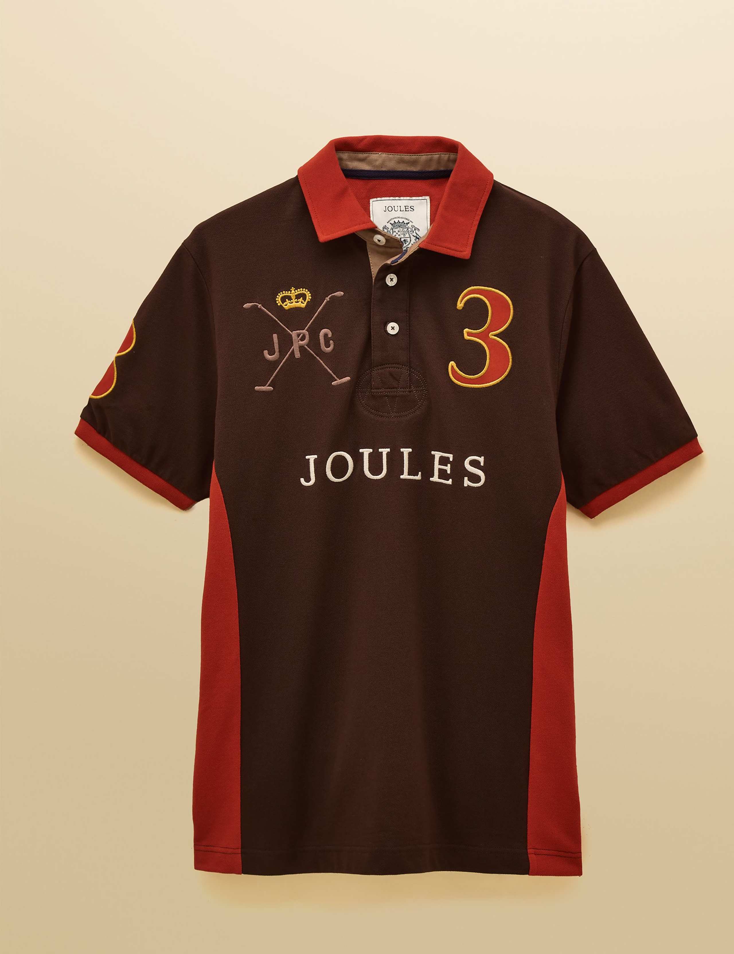 Pure Cotton Embroidered Polo Shirt 3 of 10