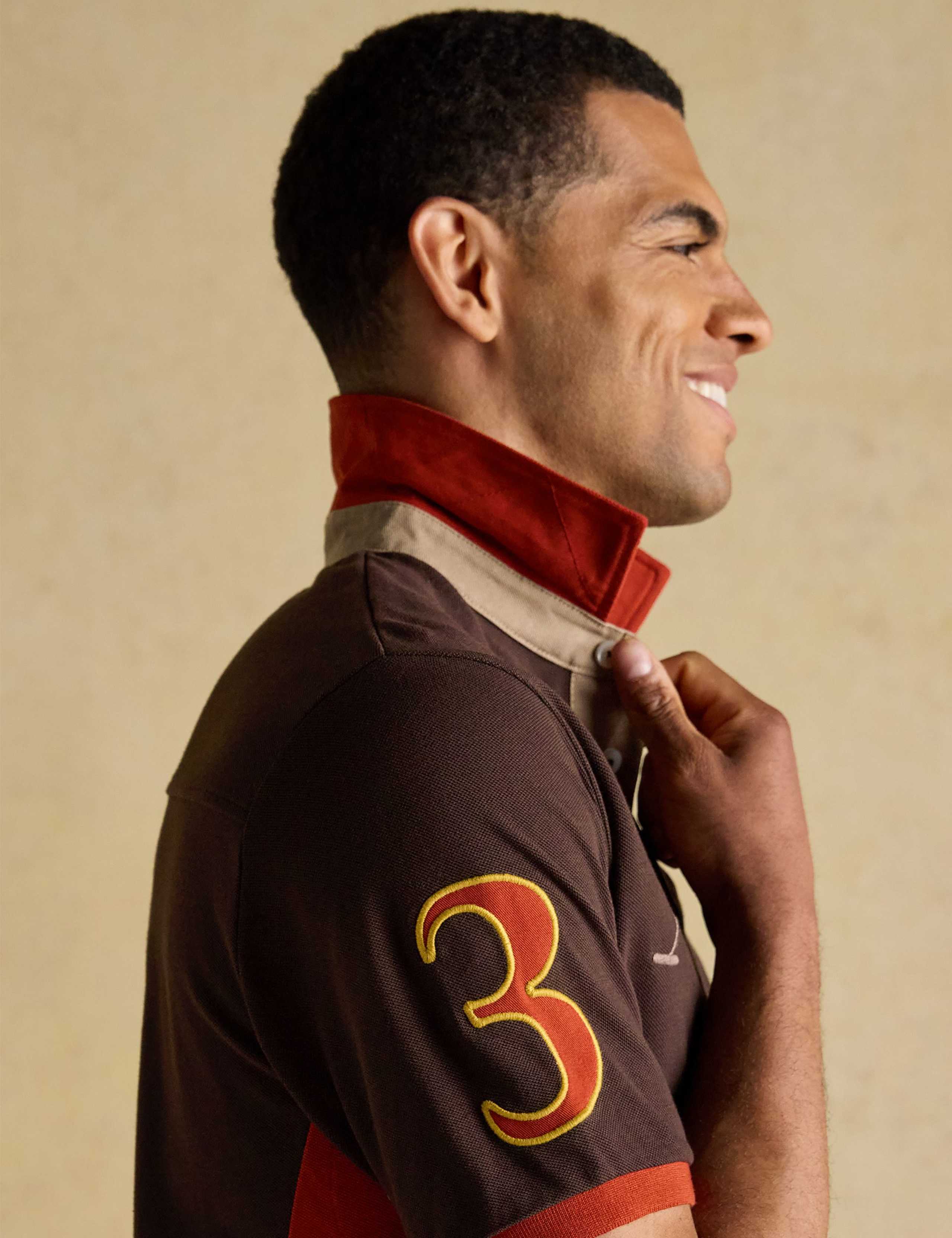 Pure Cotton Embroidered Polo Shirt 5 of 10