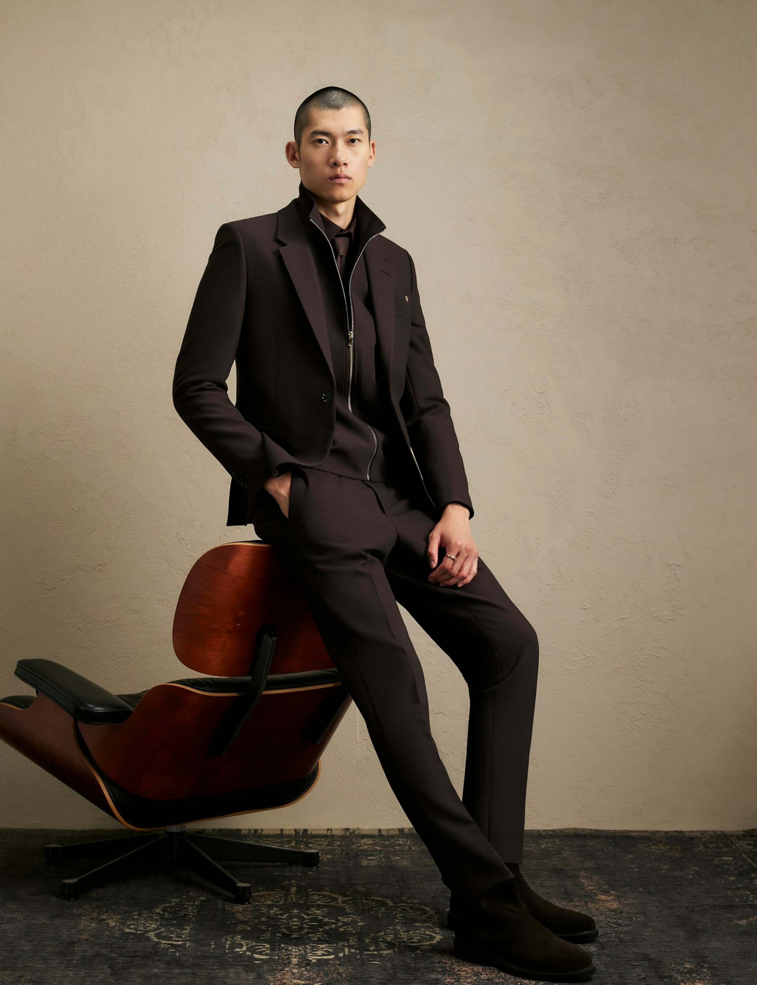 Skinny Fit Stretch Suit Jacket 3 of 8