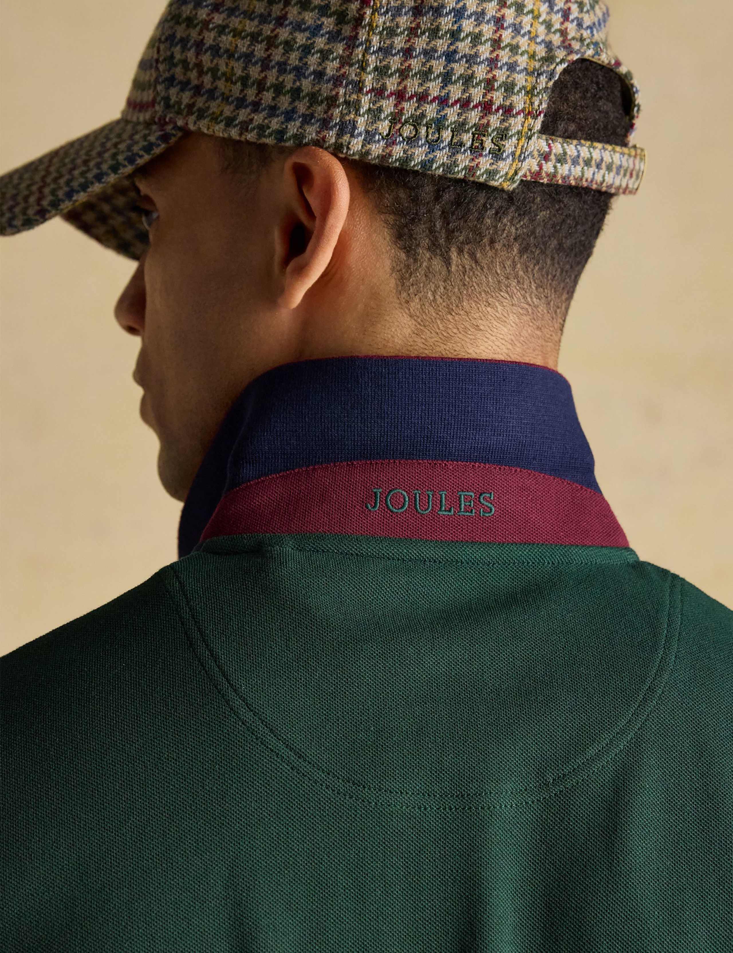 Pure Cotton Colour Block Polo Shirt 4 of 8