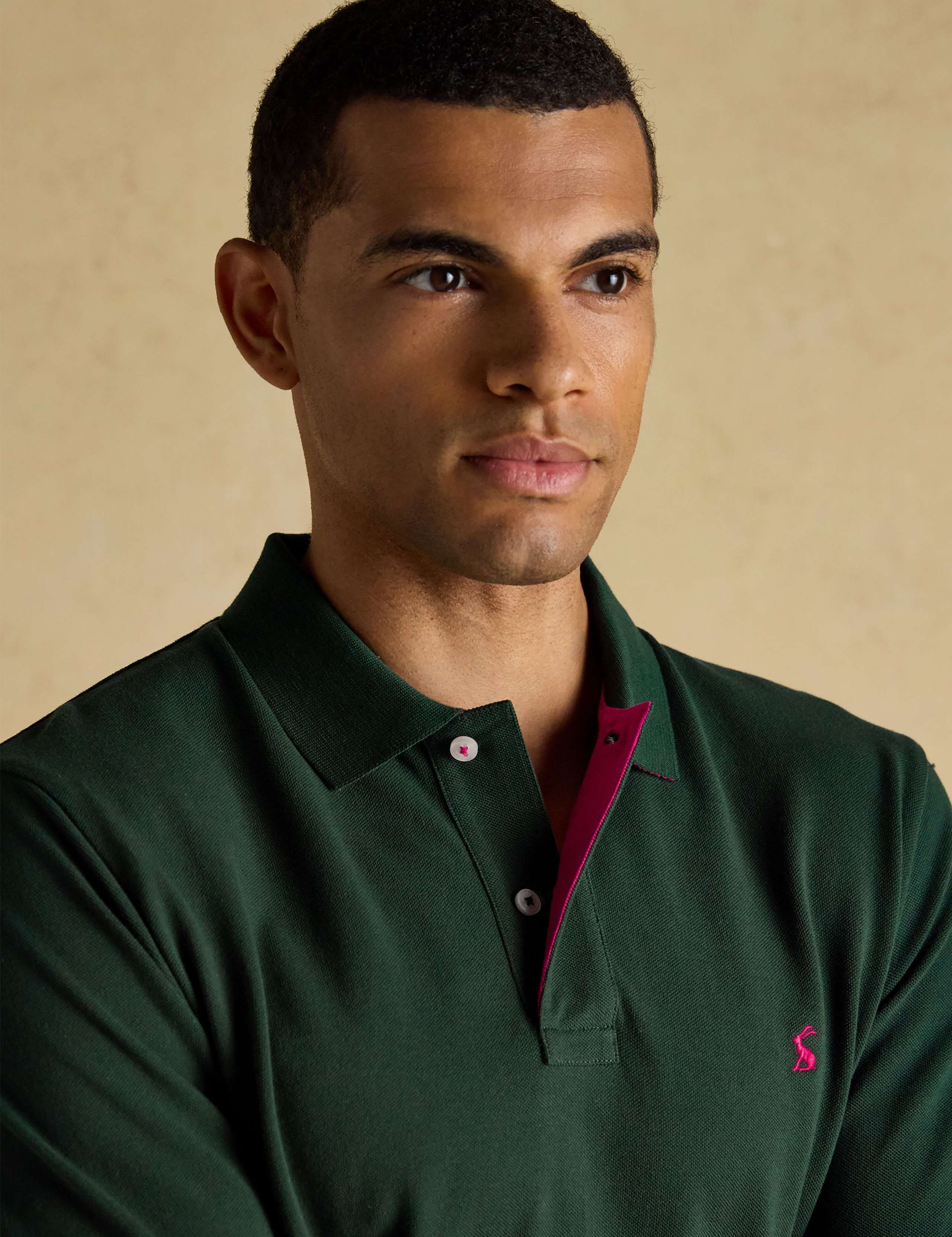 Pure Cotton Striped Polo Shirt 5 of 8