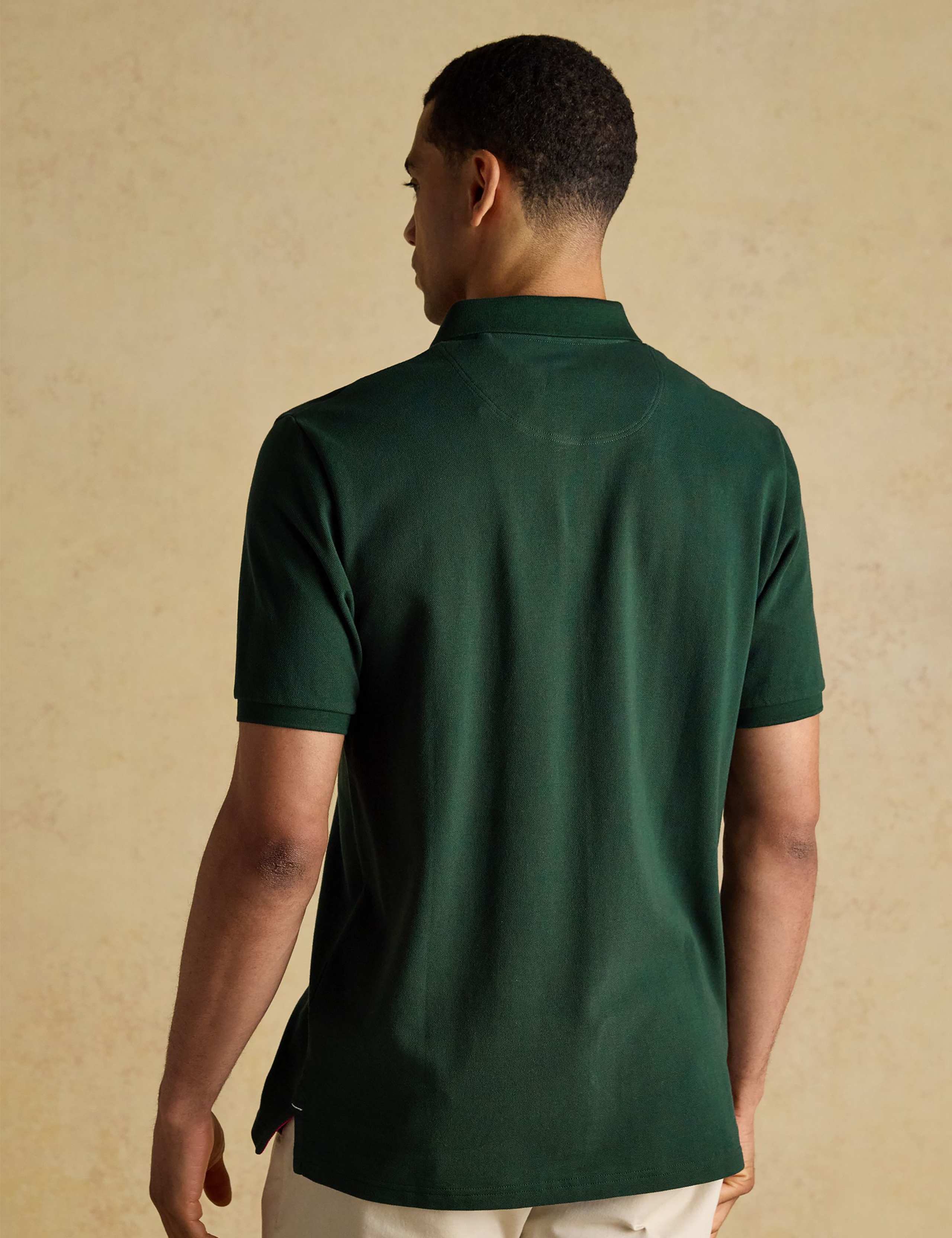 Pure Cotton Striped Polo Shirt 8 of 8