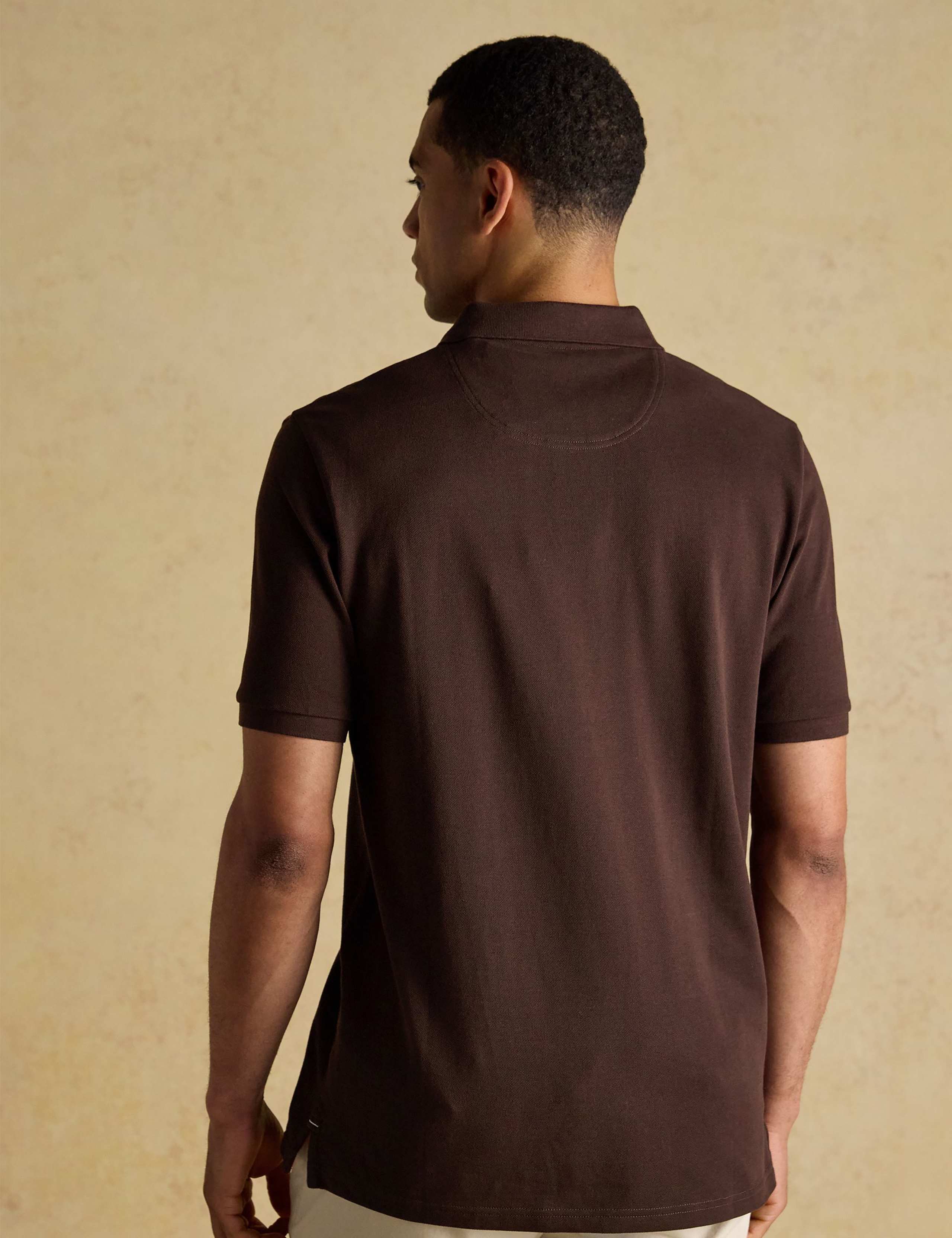 Pure Cotton Striped Polo Shirt 4 of 8