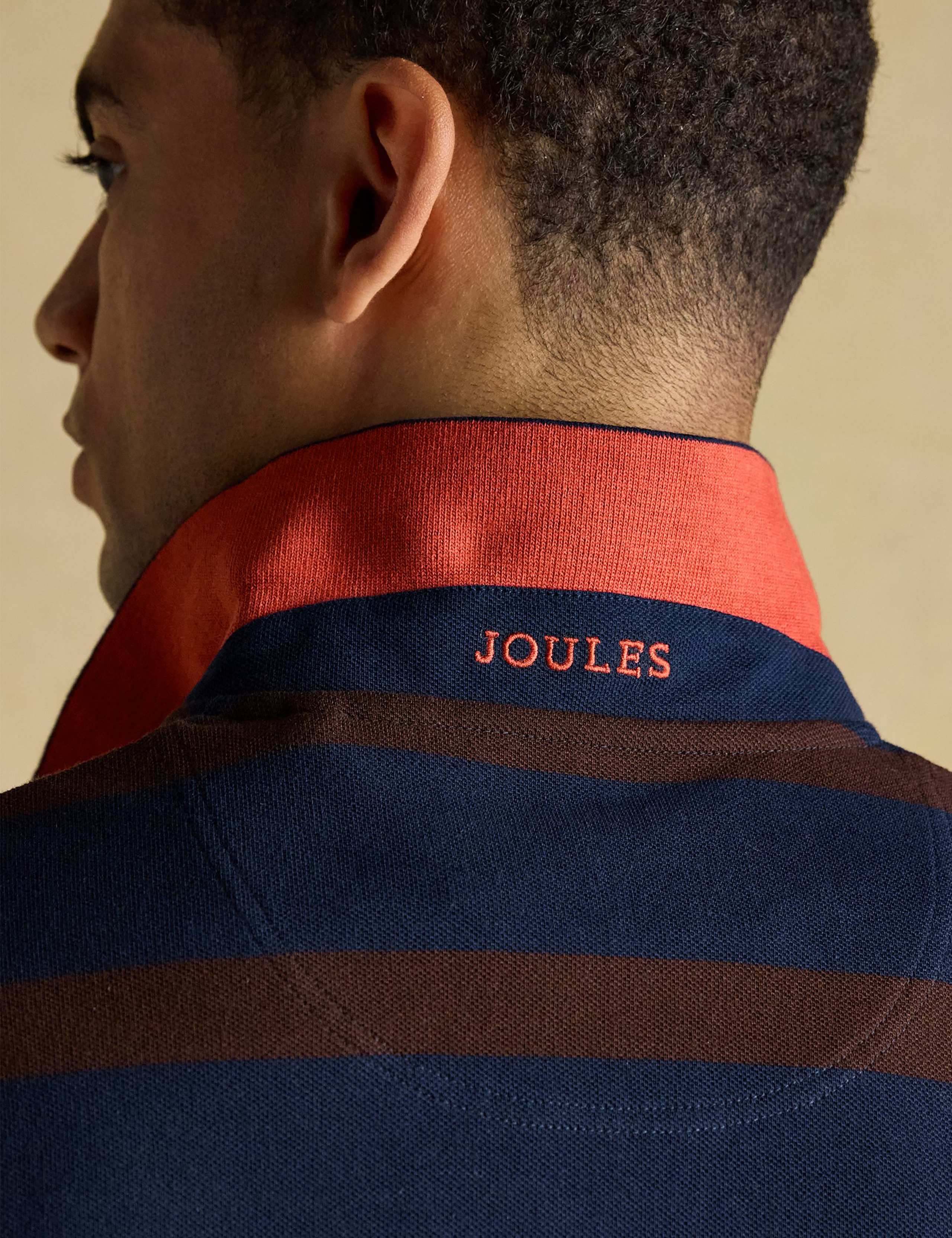 Pure Cotton Striped Polo Shirt 2 of 8