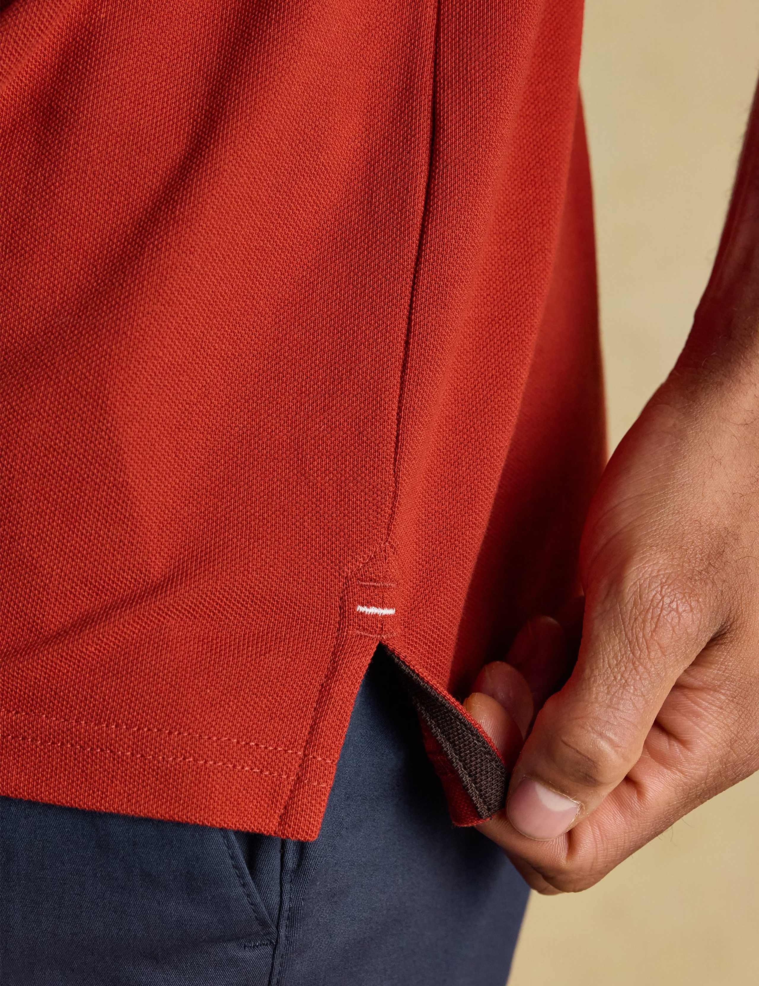 Pure Cotton Striped Polo Shirt 5 of 8