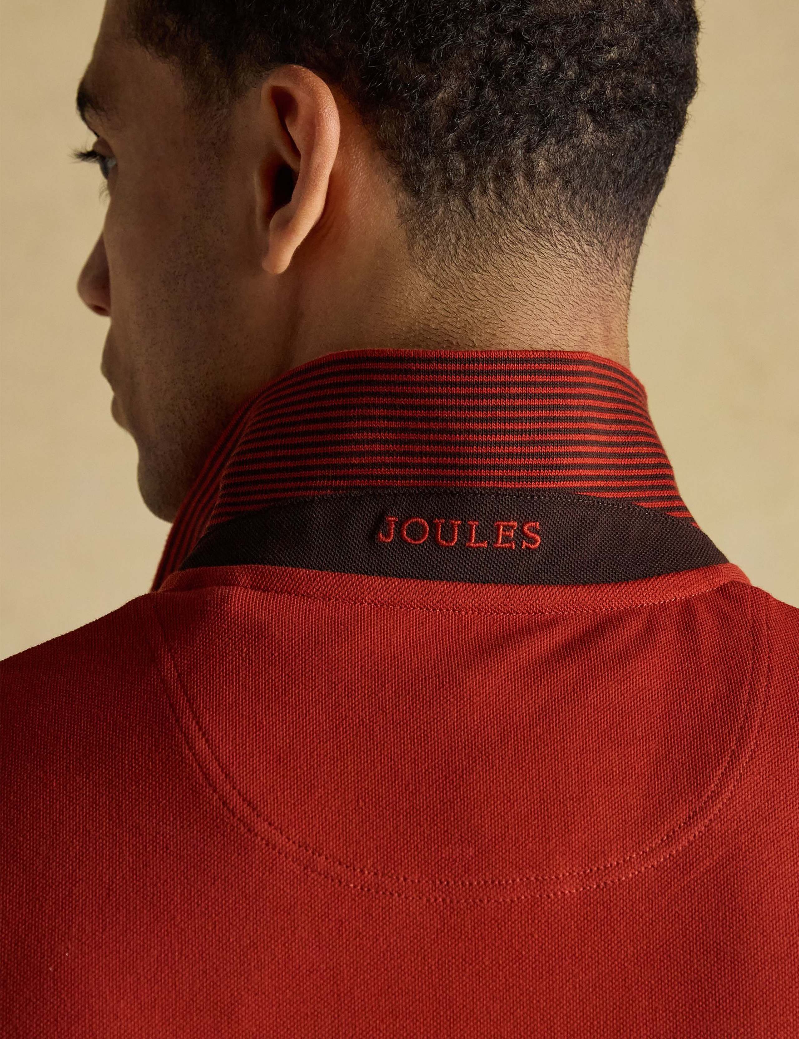 Pure Cotton Striped Polo Shirt 6 of 8