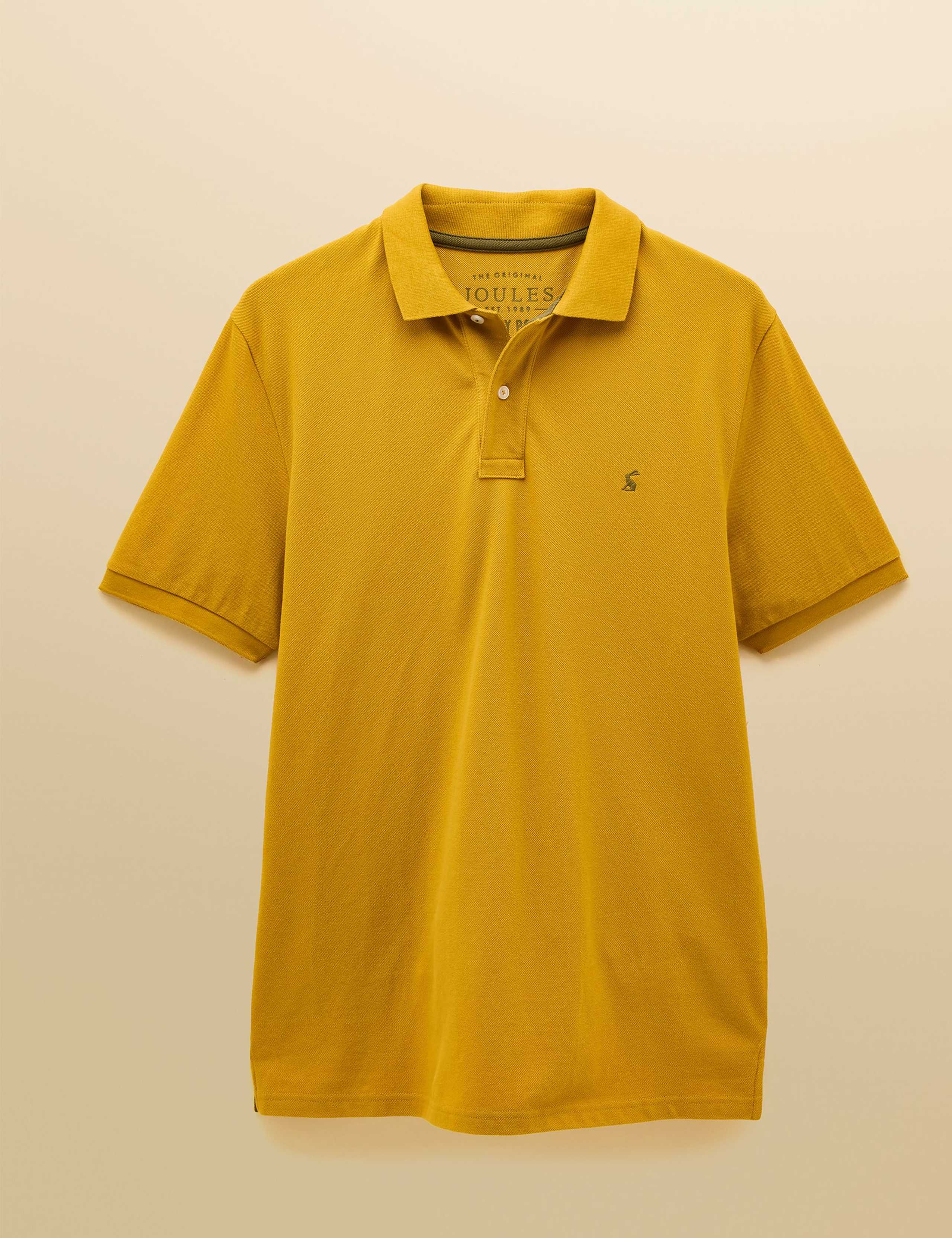 Pure Cotton Striped Polo Shirt 2 of 6