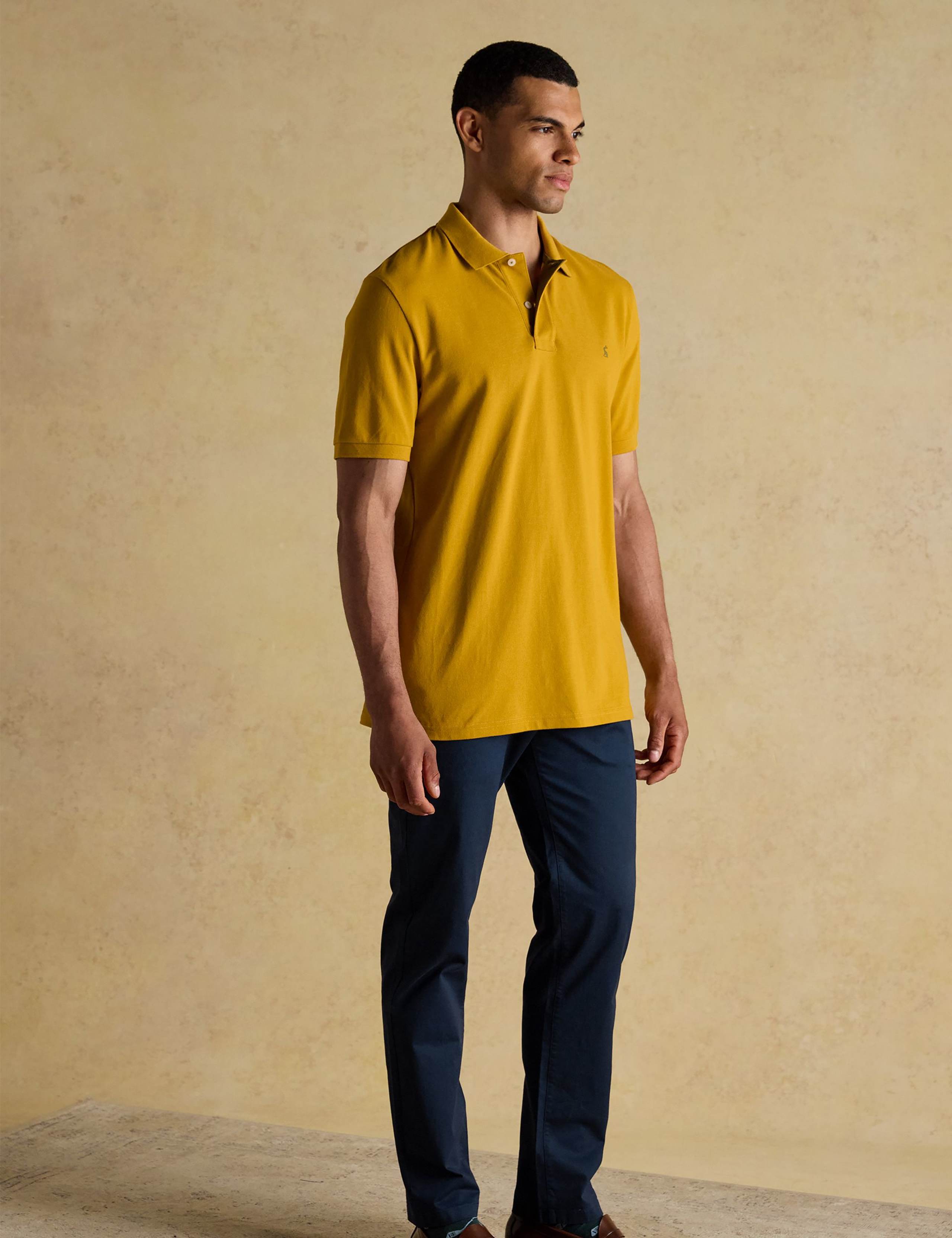 Pure Cotton Striped Polo Shirt 3 of 6
