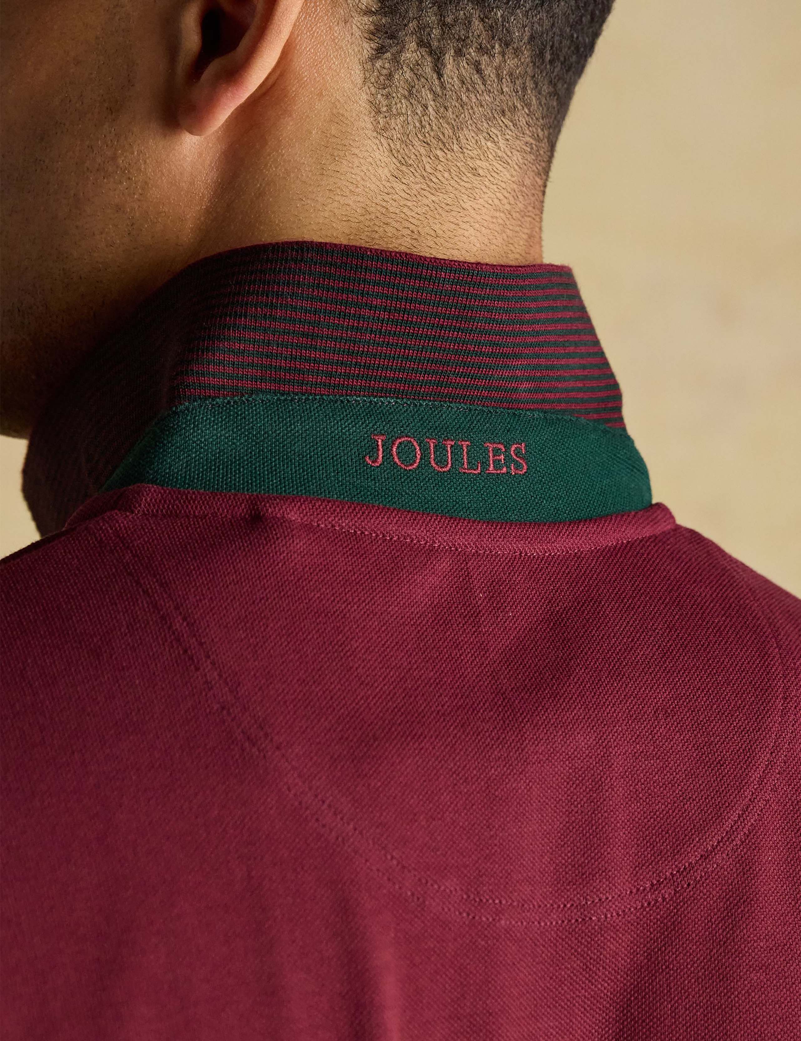 Pure Cotton Striped Polo Shirt 4 of 8