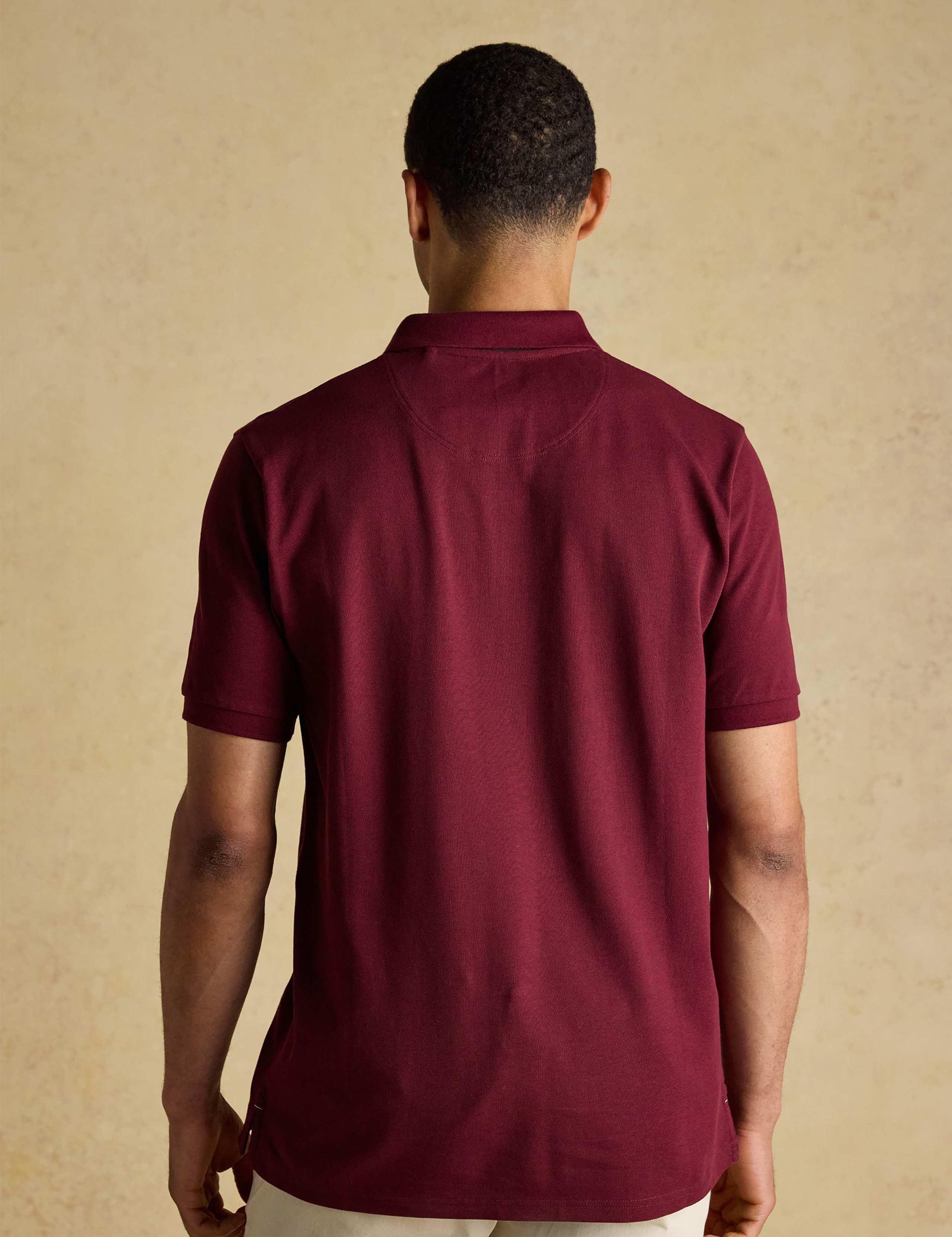 Pure Cotton Striped Polo Shirt 7 of 8