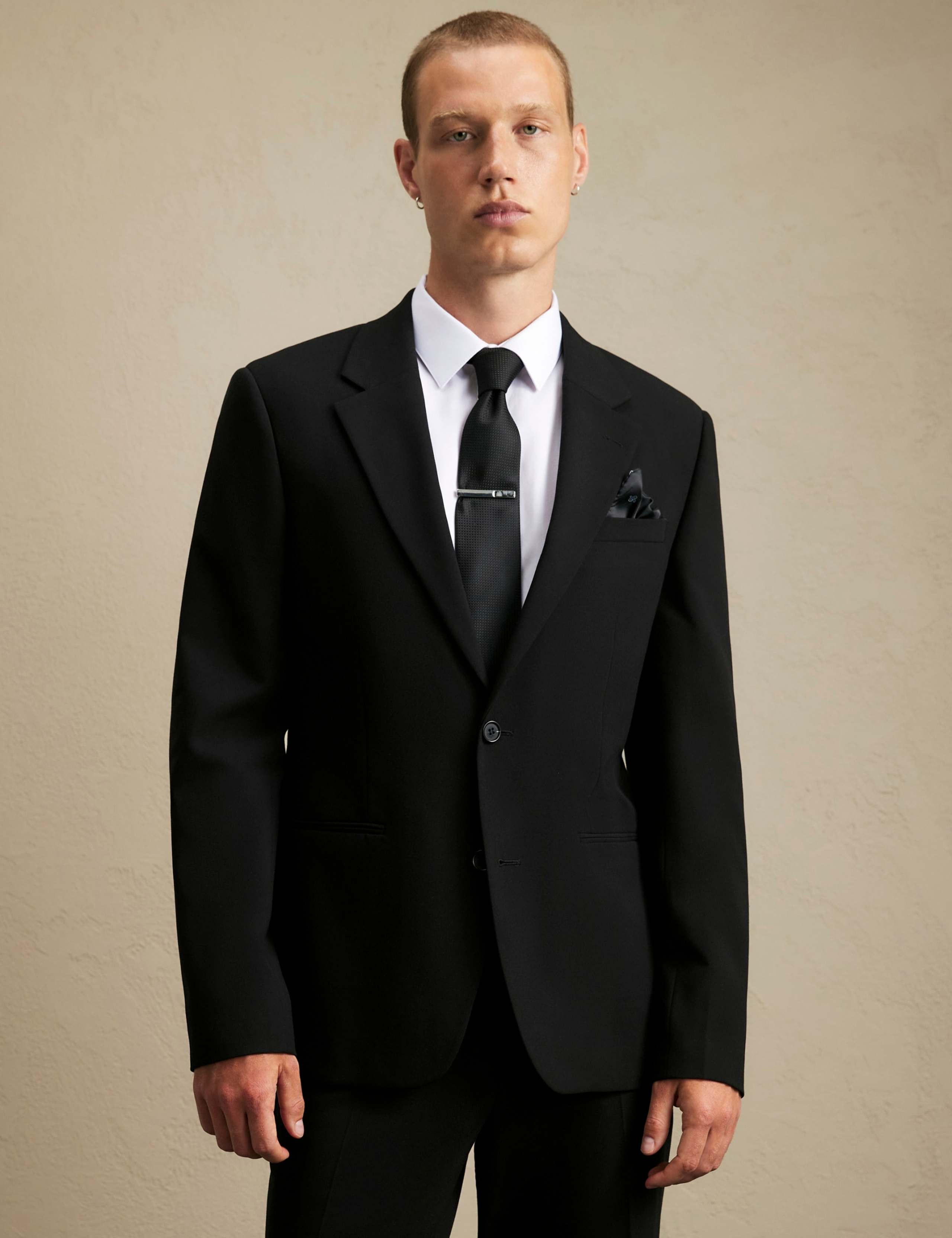 Slim Fit Single Breasted Suit Jacket 1 of 8