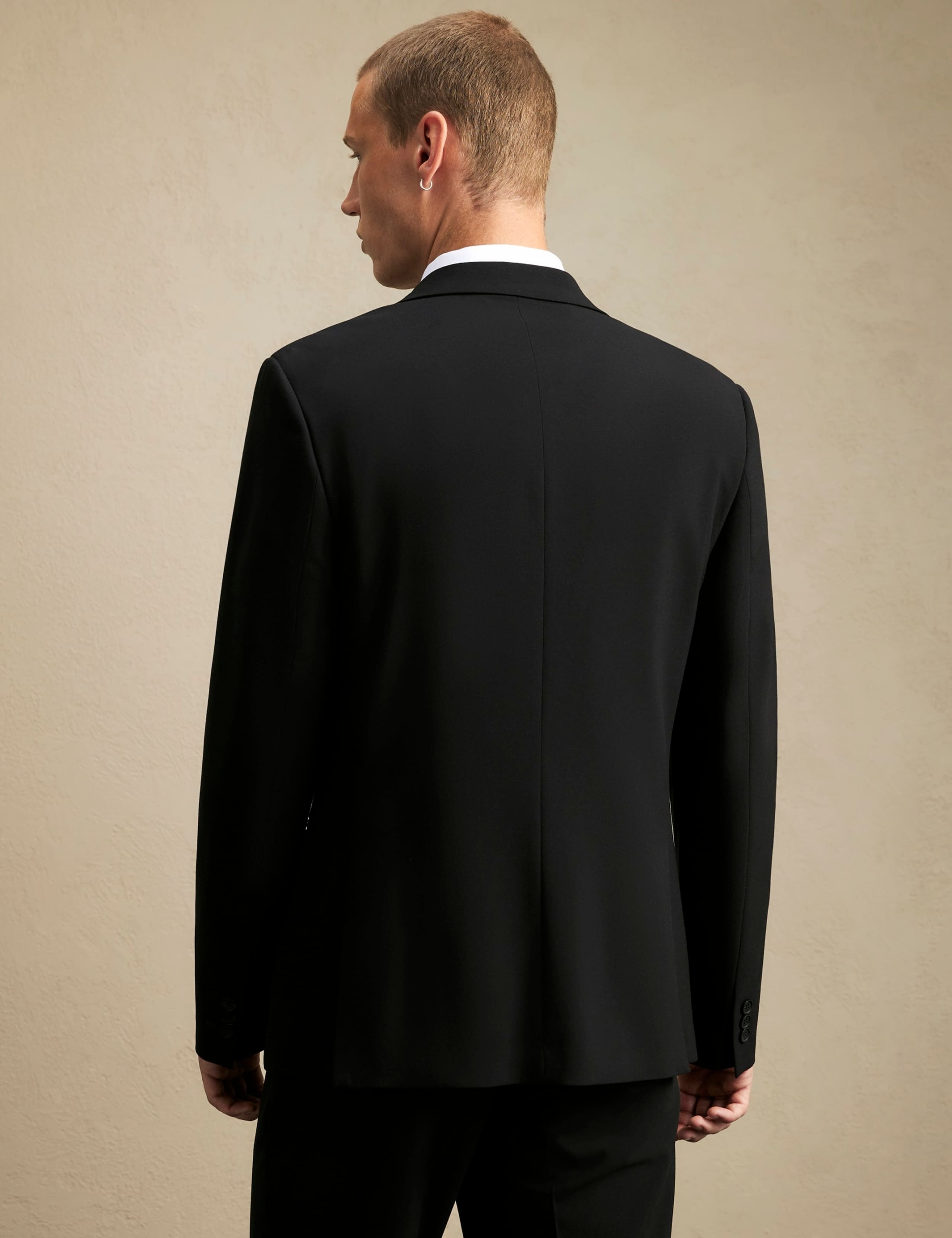 Slim Fit Single Breasted Suit Jacket 3 of 8