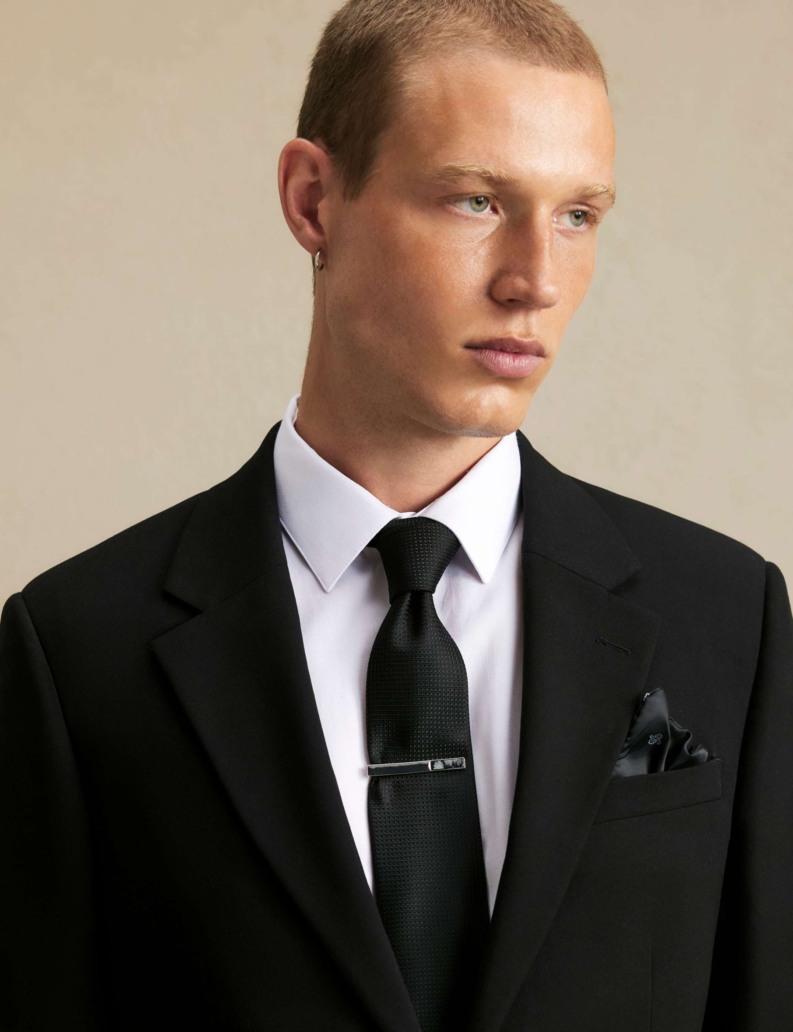 Slim Fit Single Breasted Suit Jacket 4 of 8