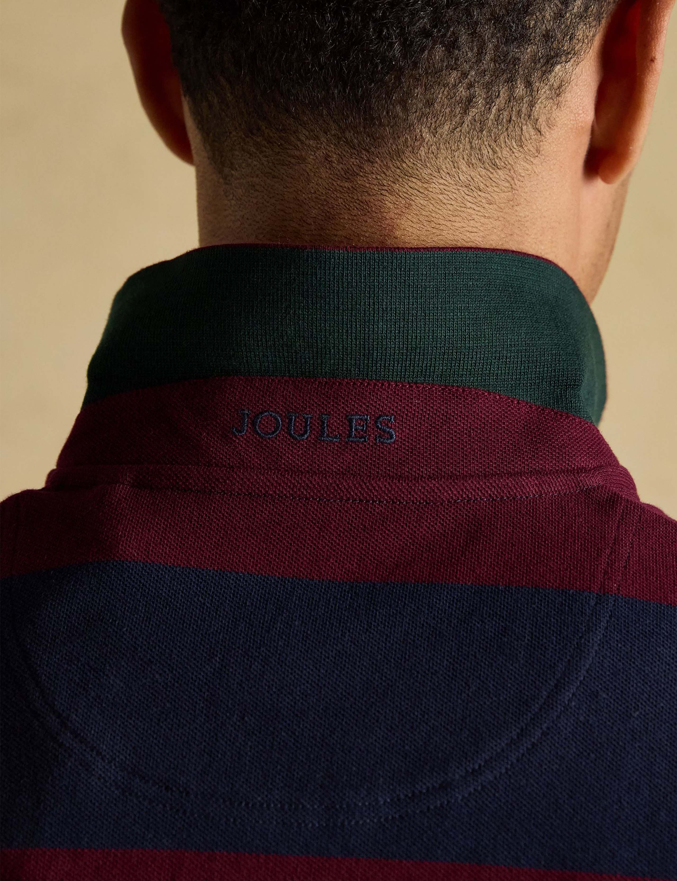 Pure Cotton Striped Polo Shirt 5 of 8