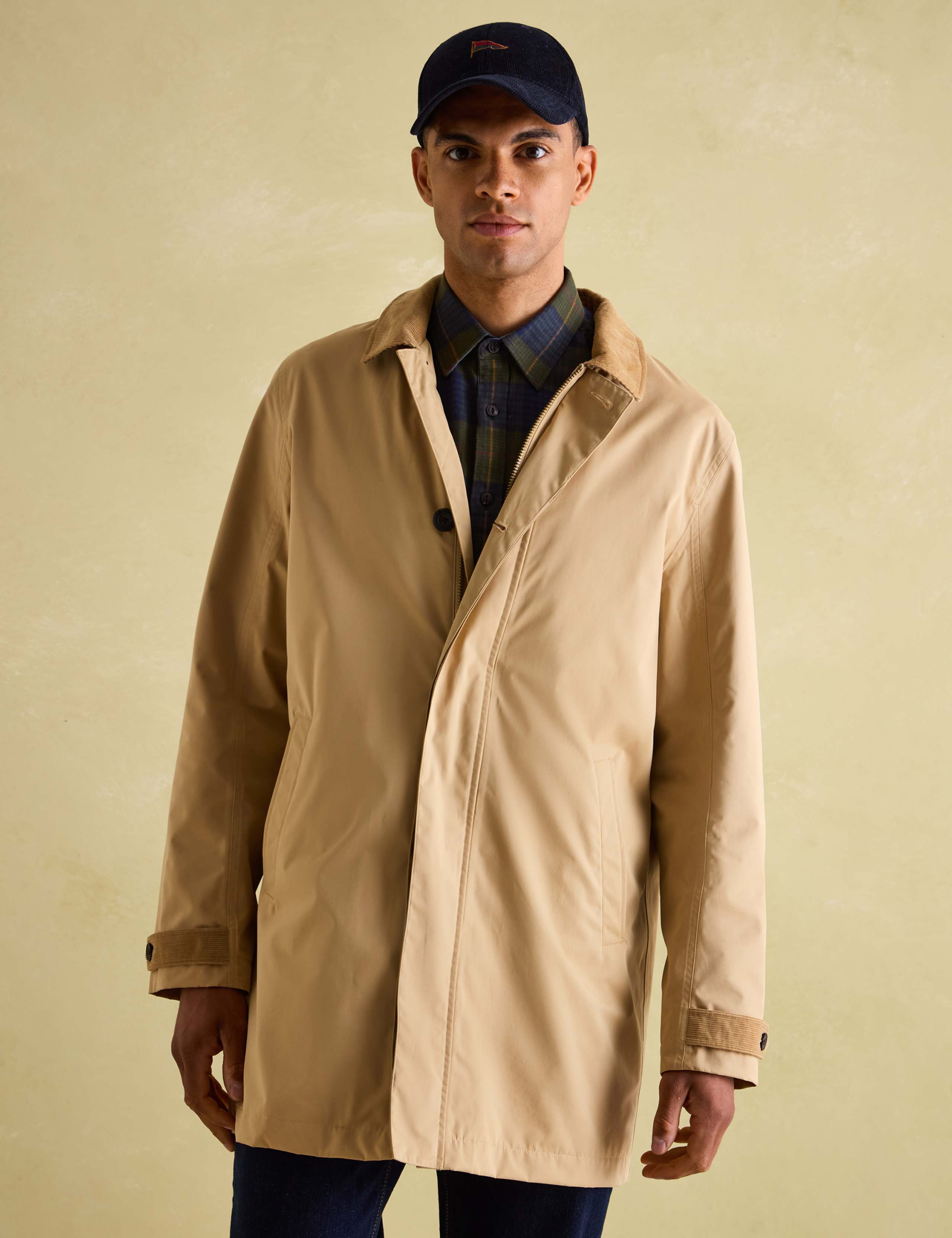 Cotton Blend Waterproof Overcoat 4 of 7