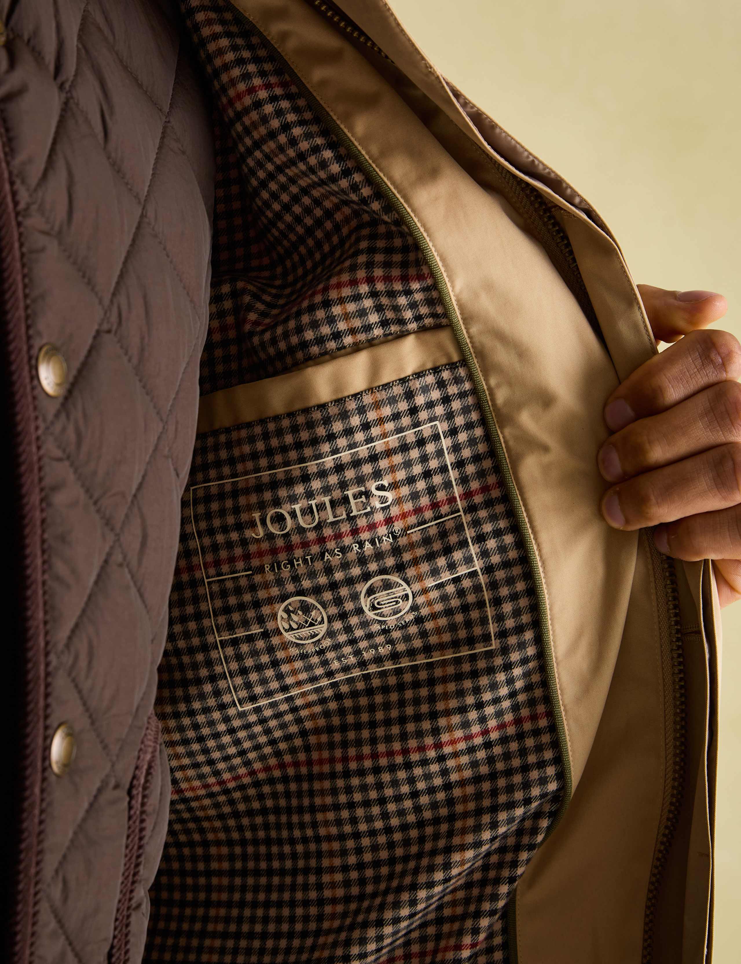 Cotton Blend Waterproof Overcoat 5 of 7