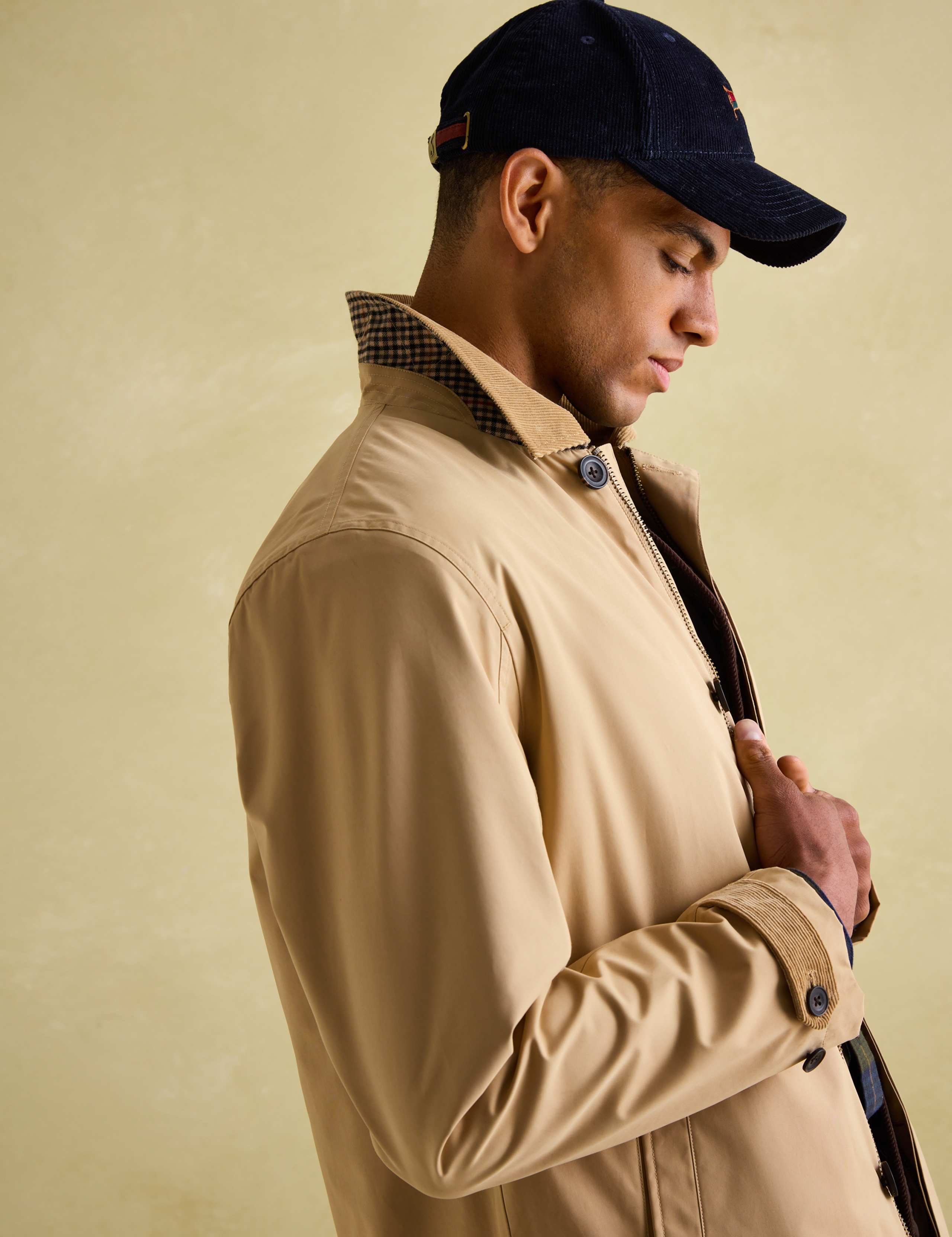 Cotton Blend Waterproof Overcoat 6 of 7