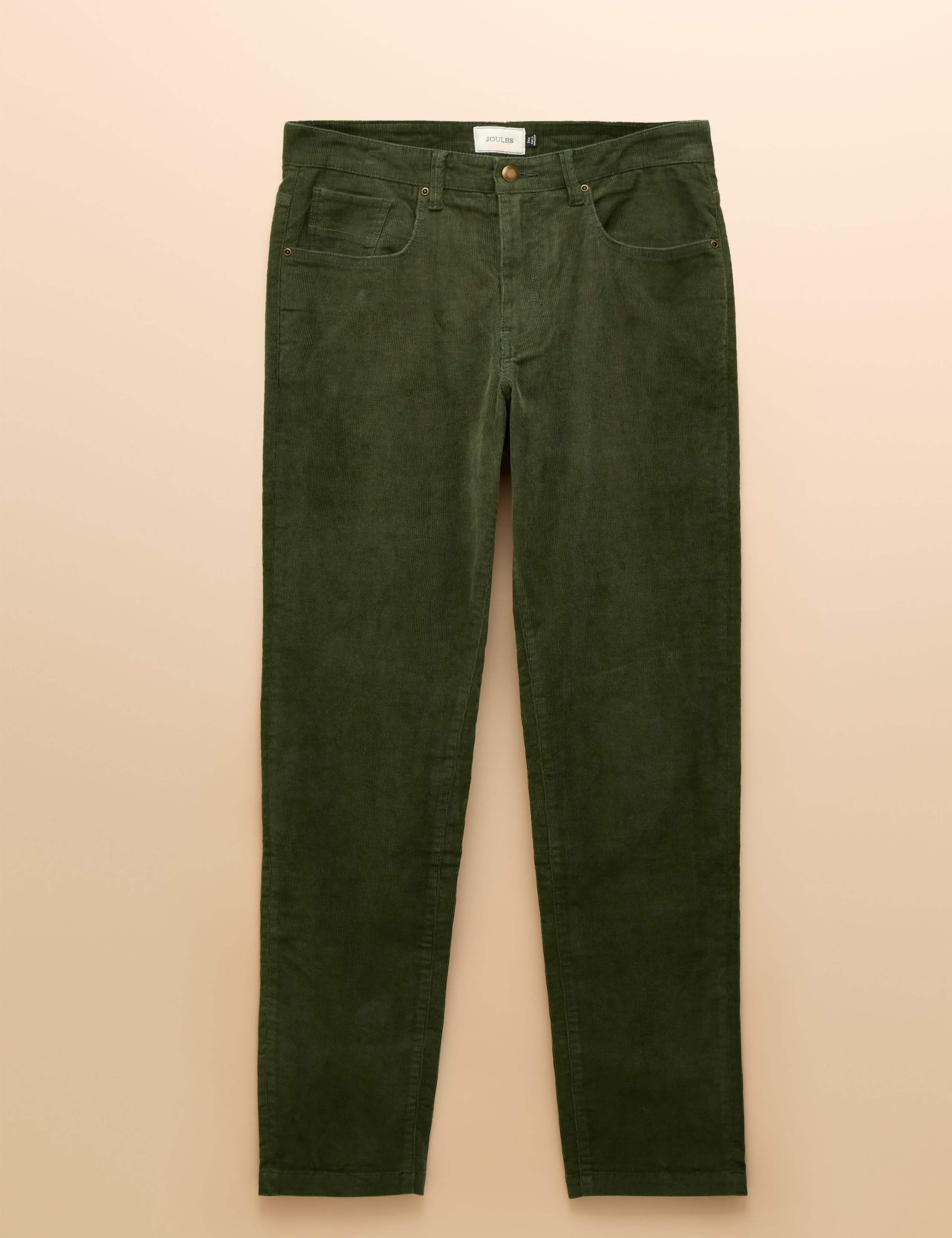 Regular Fit Cord 5 Pocket Trousers 2 of 6