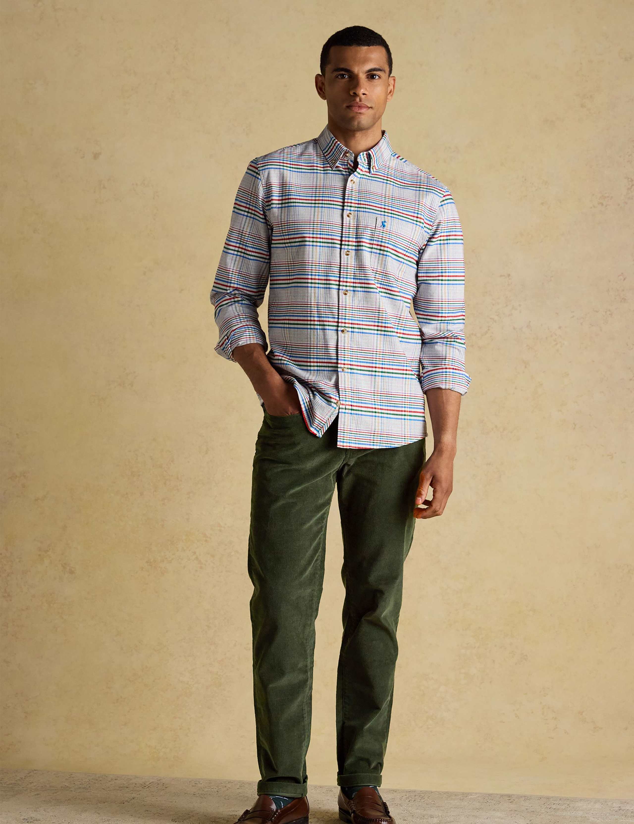 Regular Fit Cord 5 Pocket Trousers 5 of 6