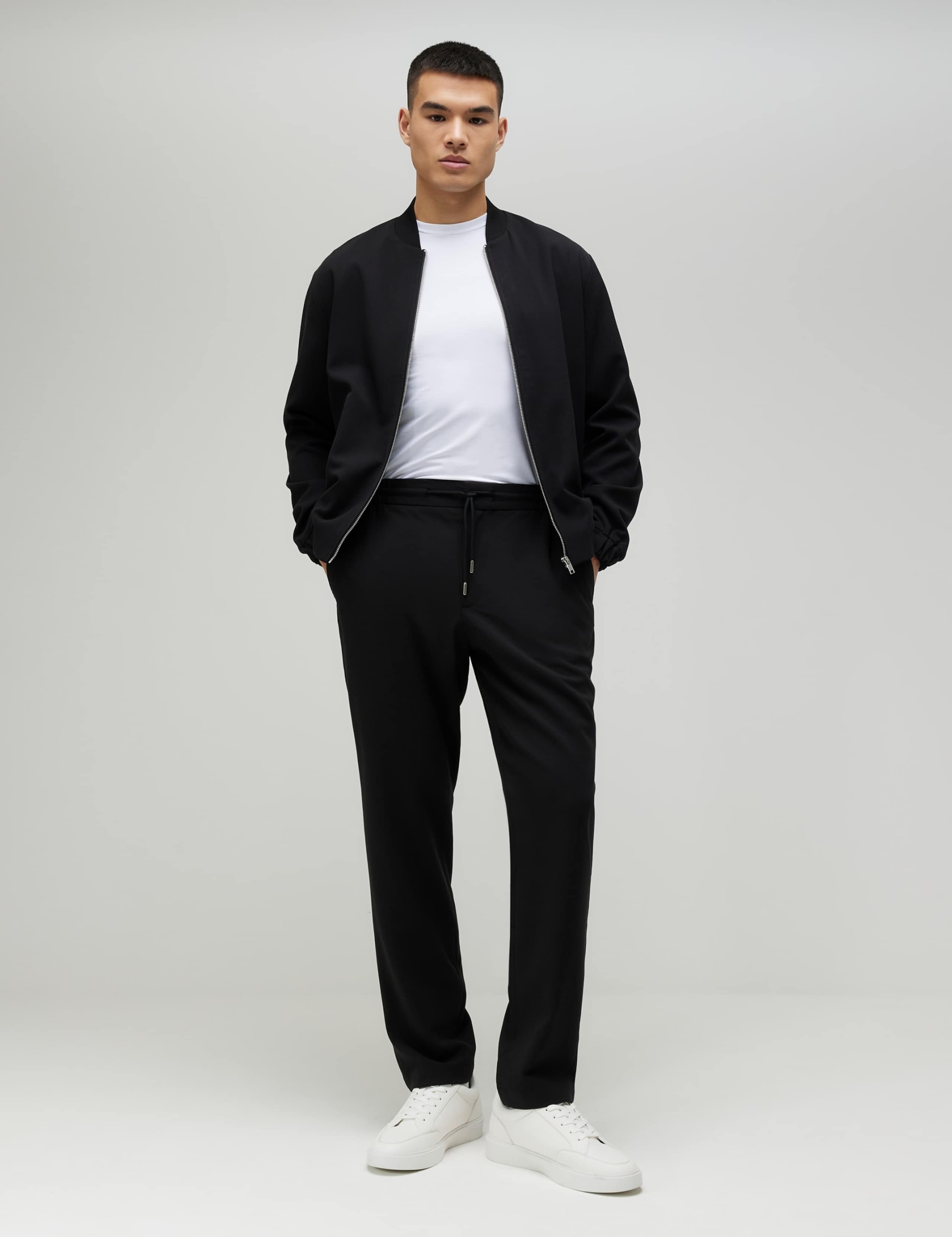 Slim Fit Elasticated Waist Smart Joggers 2 of 6