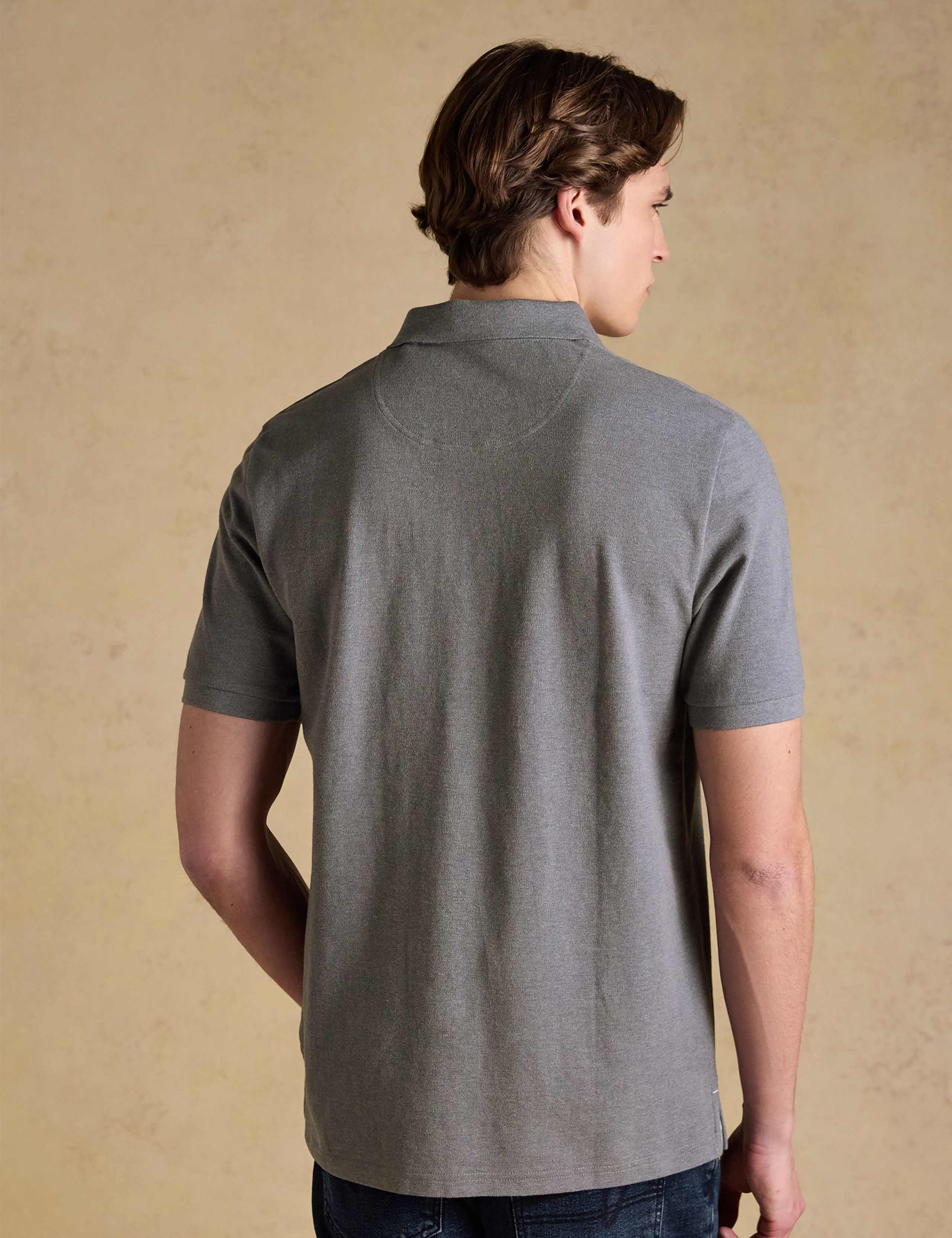 Pure Cotton Pique Polo Shirt 4 of 9