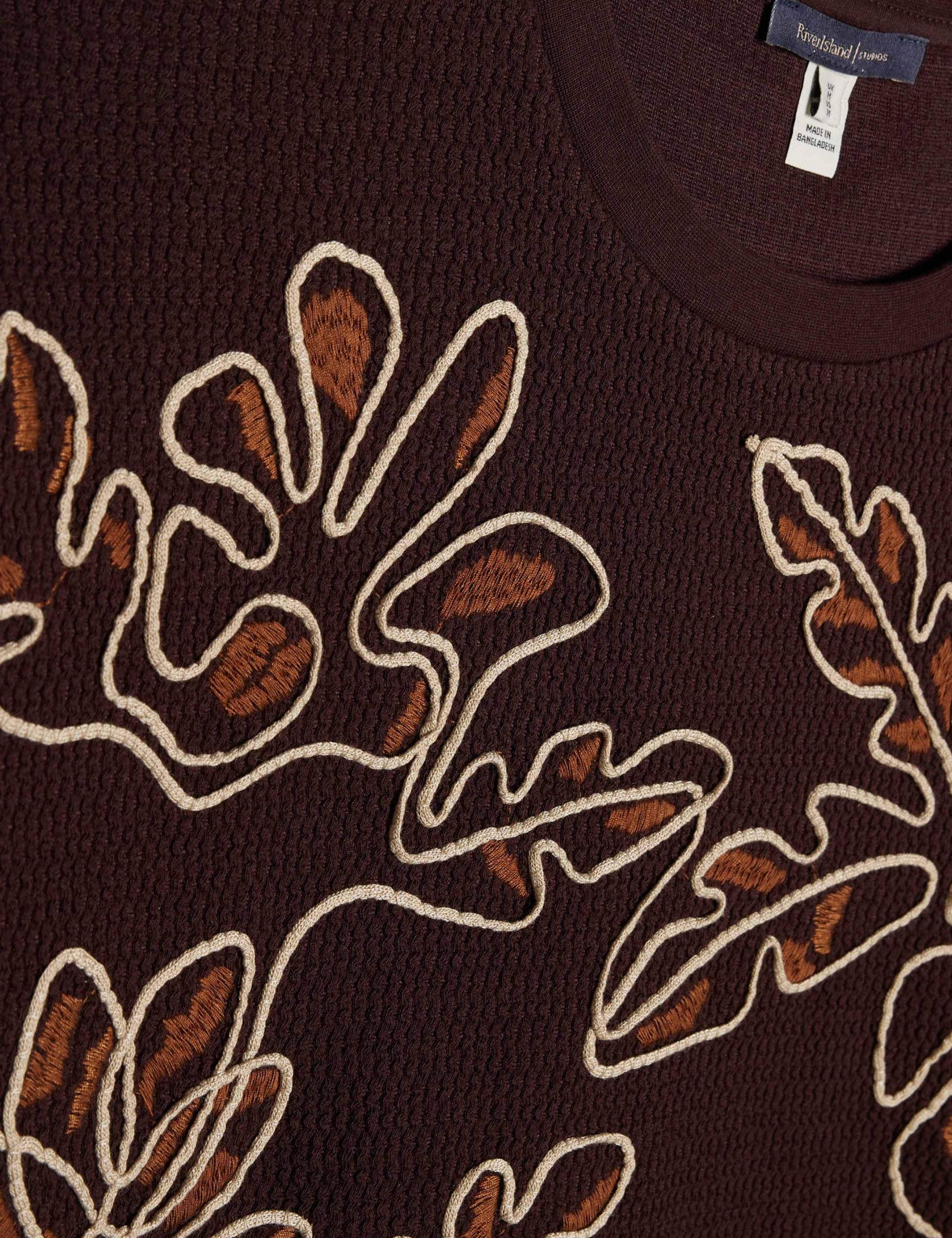 Oversized Cotton Rich Floral T-Shirt 6 of 6