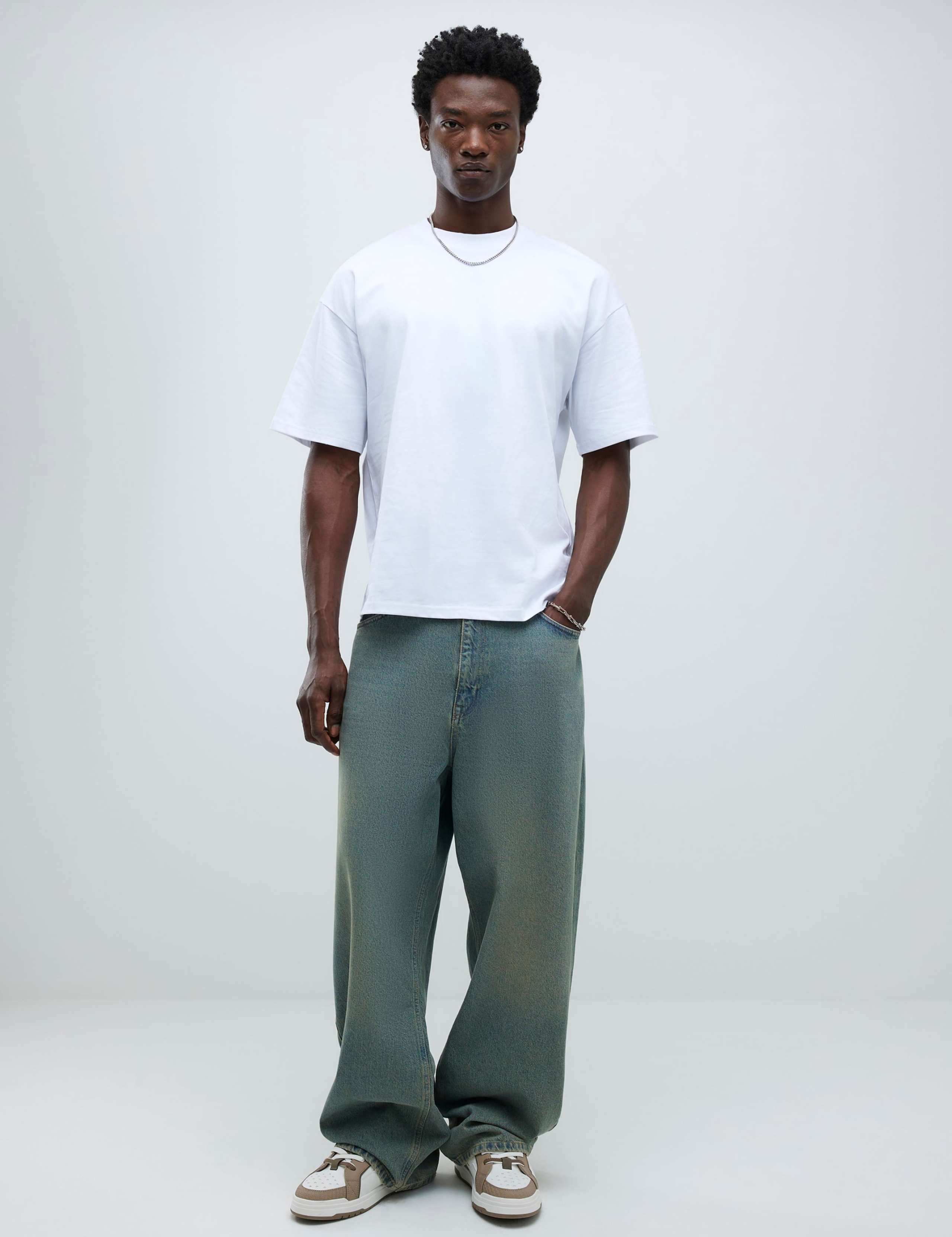 Oversized Pure Cotton Heavy Weight T-Shirt 2 of 6