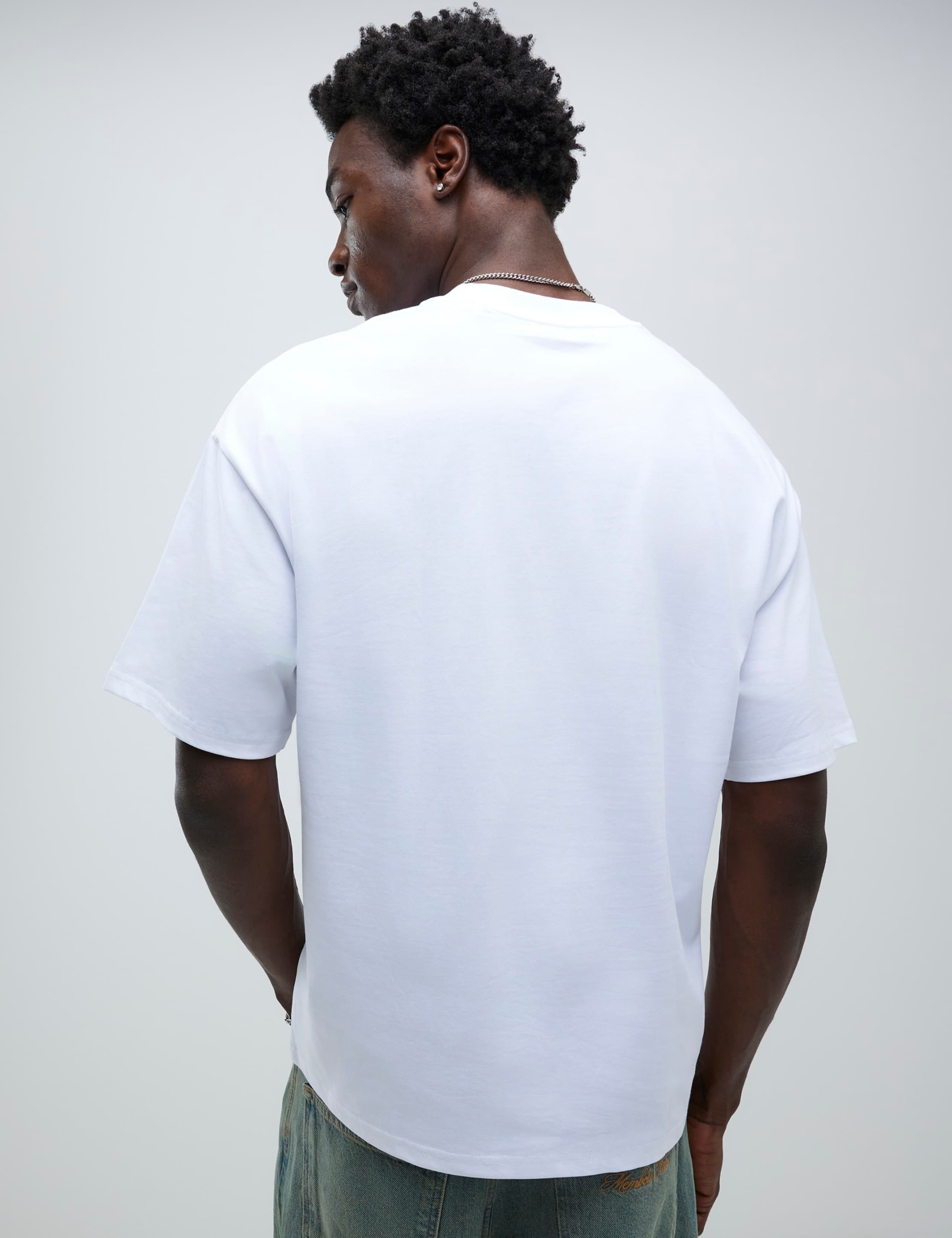 Oversized Pure Cotton Heavy Weight T-Shirt 3 of 6