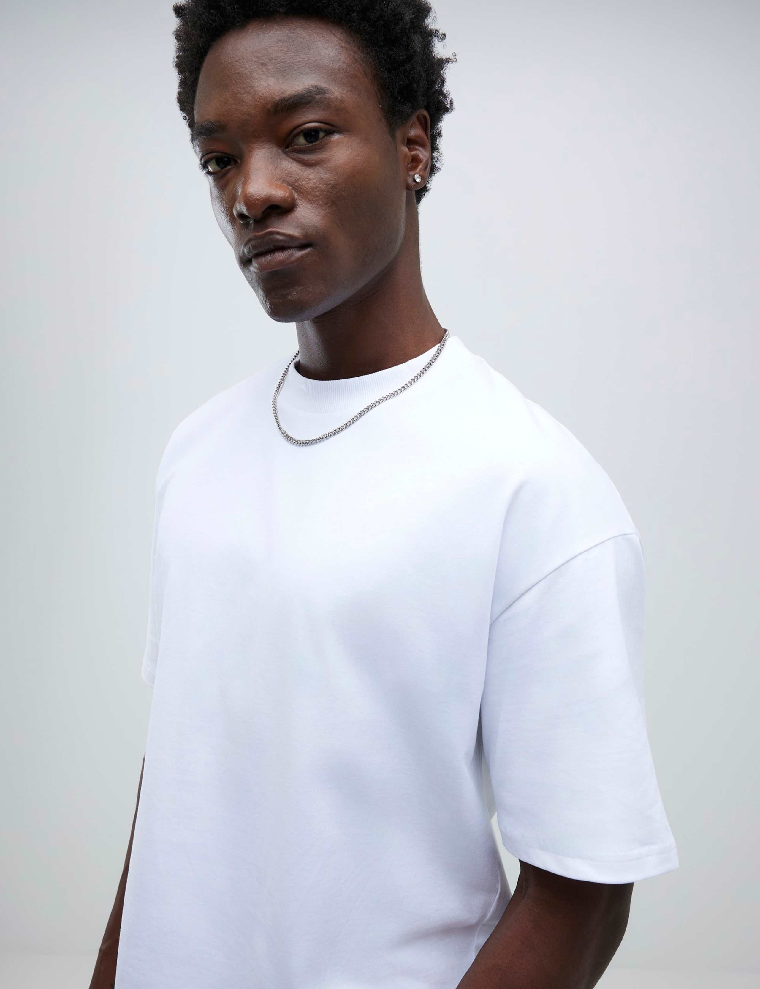 Oversized Pure Cotton Heavy Weight T-Shirt 4 of 6